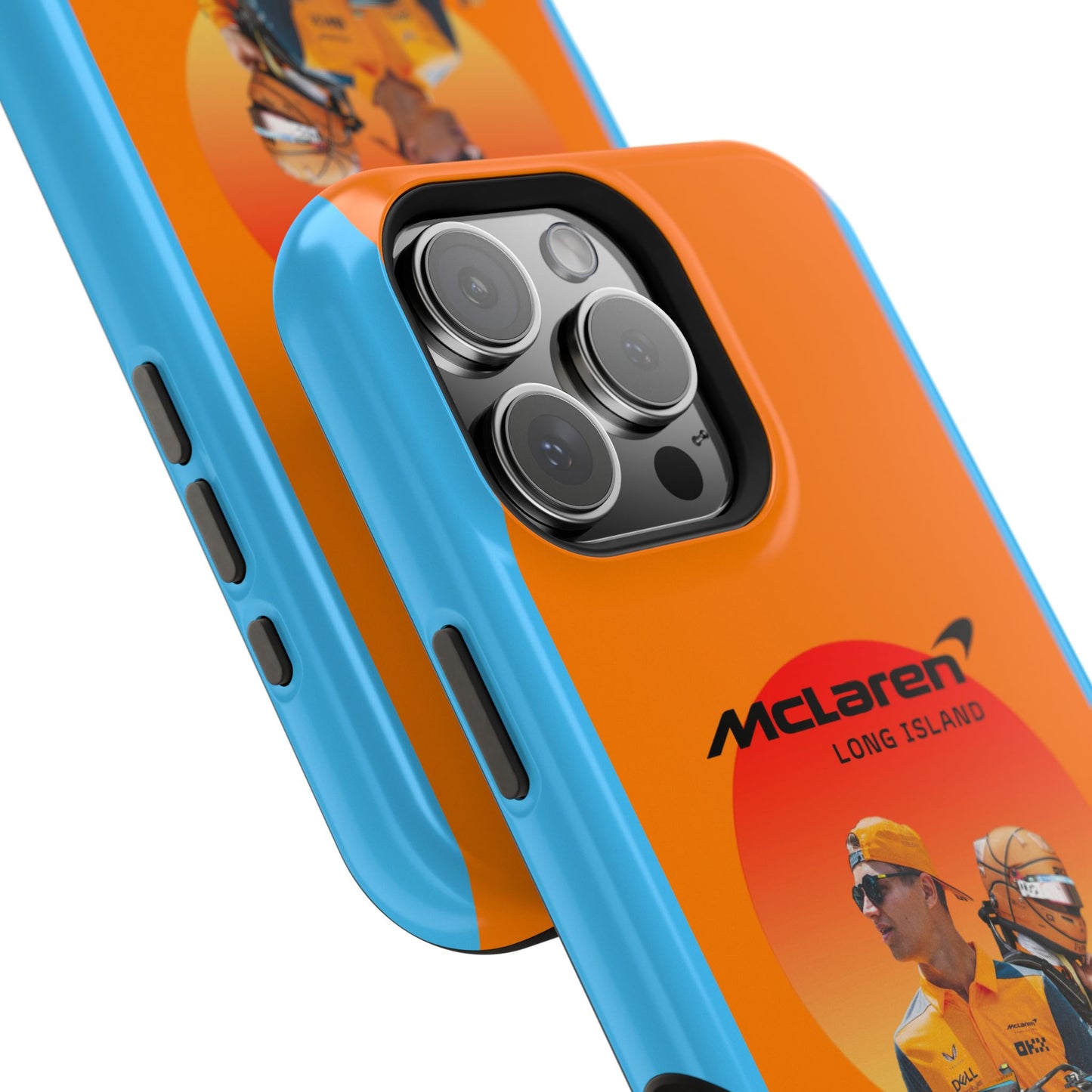 McLaren Long Island McLaren F1 inspired Lando Norris Impact-Resistant Phone Case - Sleek & Stylish