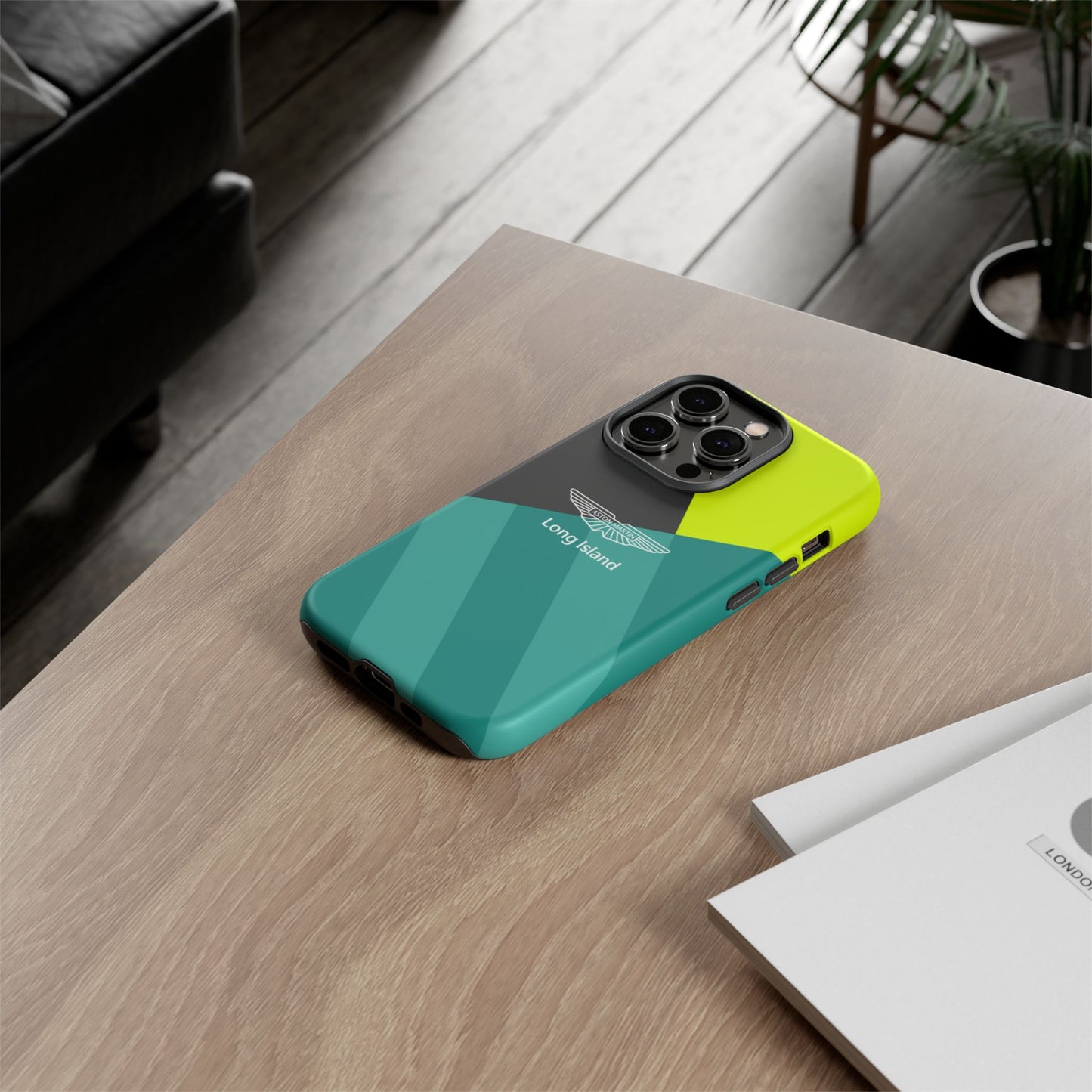 Aston Martin Long Island Impact-Resistant Phone Case | Durable Protection for Car Enthusiasts