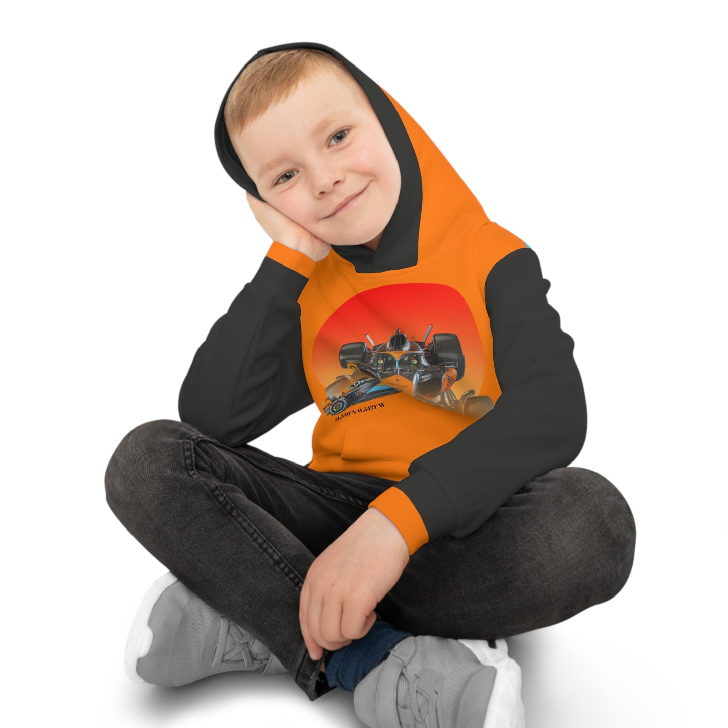 McLaren Long Island F1 inspired Children's Hoodie - Comfort and Style for Kids