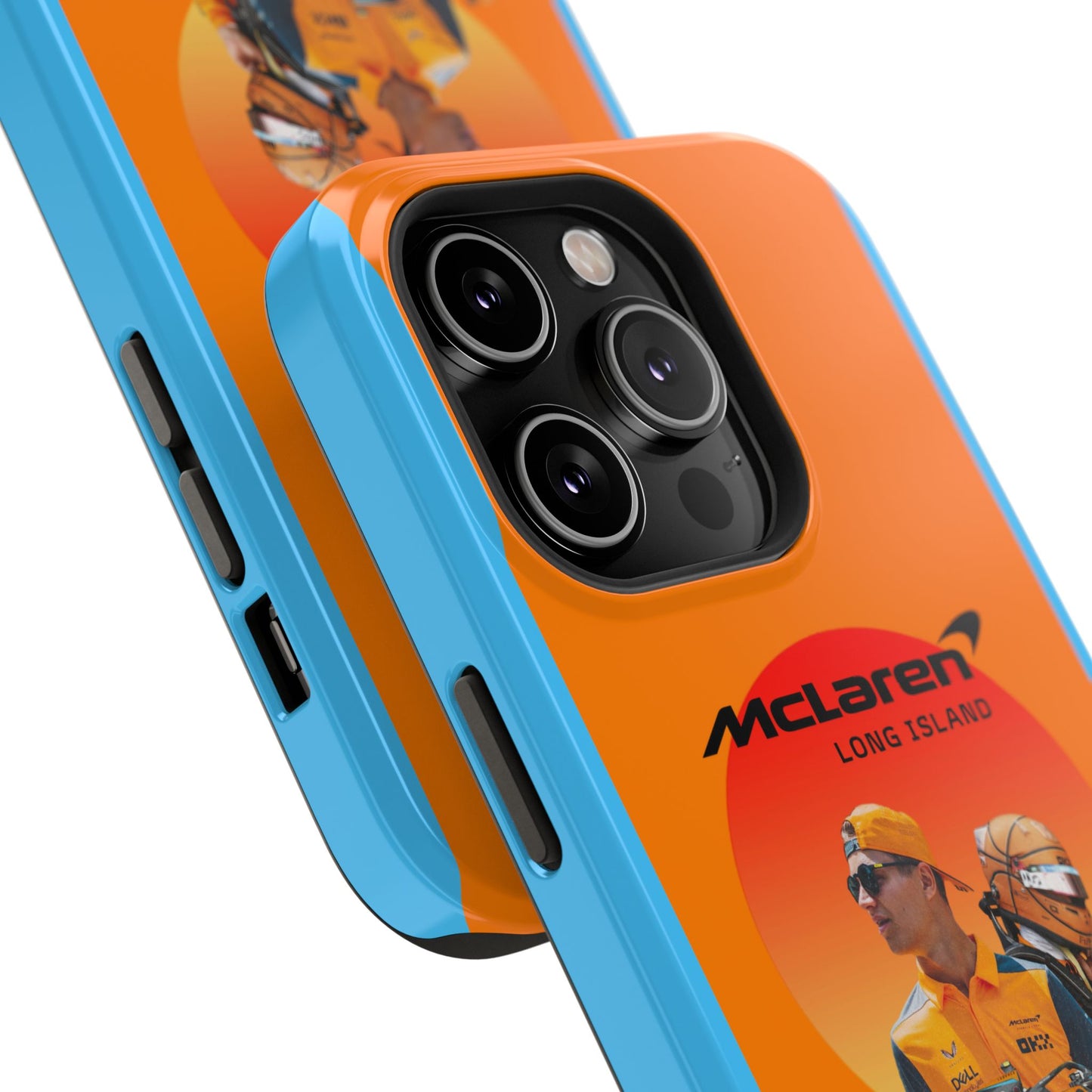 McLaren Long Island McLaren F1 inspired Lando Norris Impact-Resistant Phone Case - Sleek & Stylish