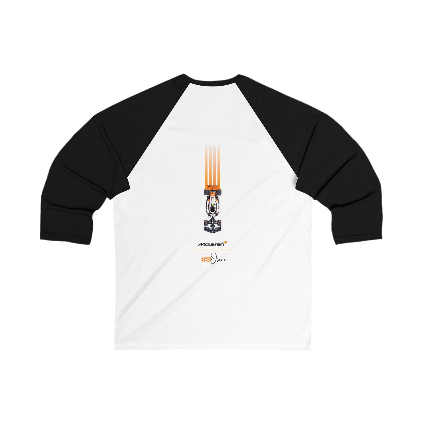 McLaren Long island / Oscar Piastri F1 Team Inspired Stylish Unisex Baseball Tee, Casual Retro Top
