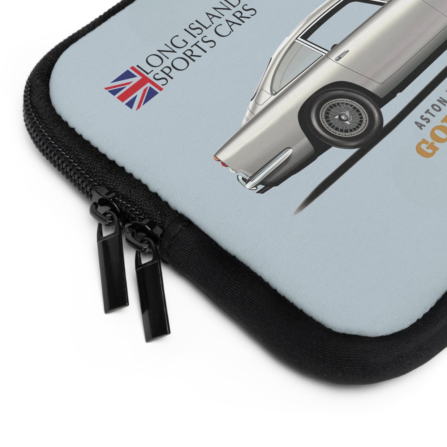 Aston Martin Long Island DB5 Goldfinger 007 inspired  Laptop Sleeve