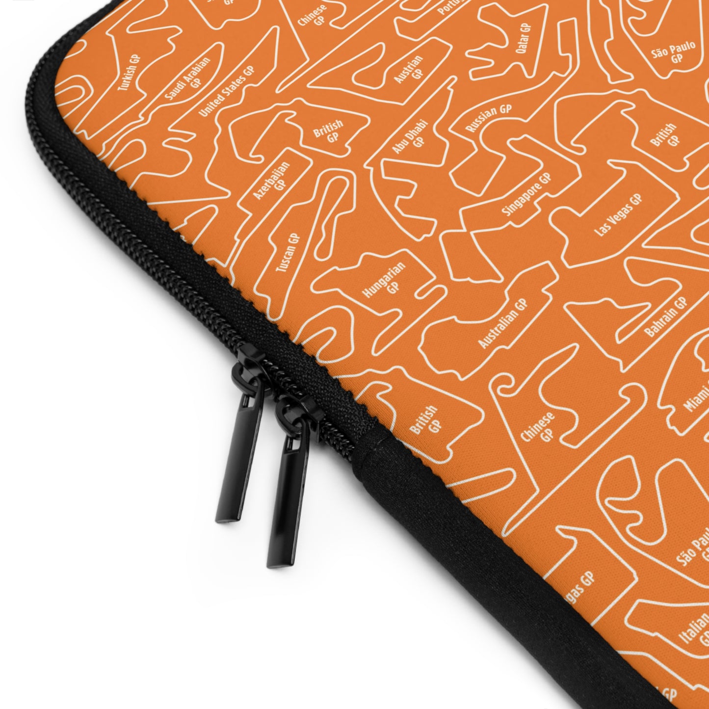 Long Island Sports Cars |McLaren Long Island | F1 Racetrack Laptop Sleeve