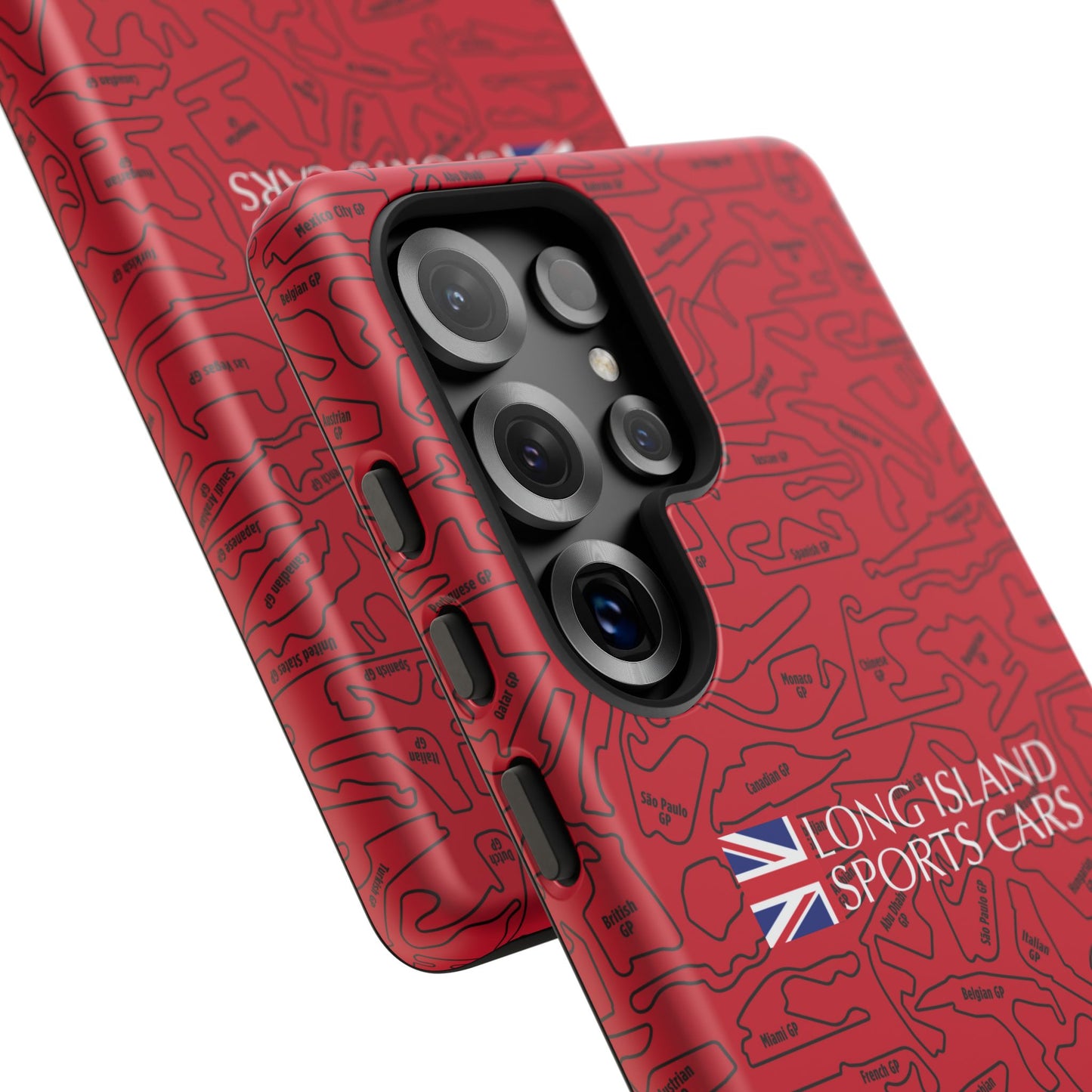 Long Island Sports Cars F1 race Track Inspired Impact-Resistant Phone Case