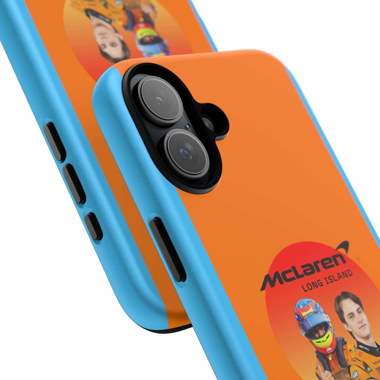 McLaren Long Island McLaren F1 inspired Oscar Piastri Impact-Resistant Phone Case - Sleek & Stylish