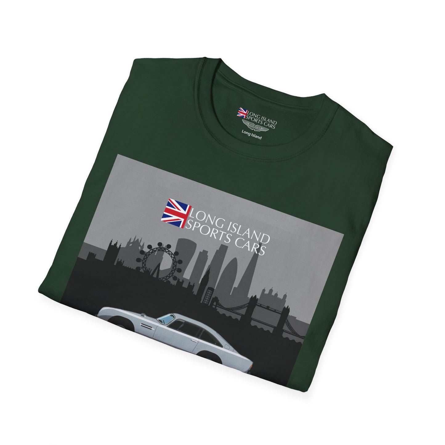 Aston Martin Long Island DB5 London Bond-Inspired Unisex T-Shirt