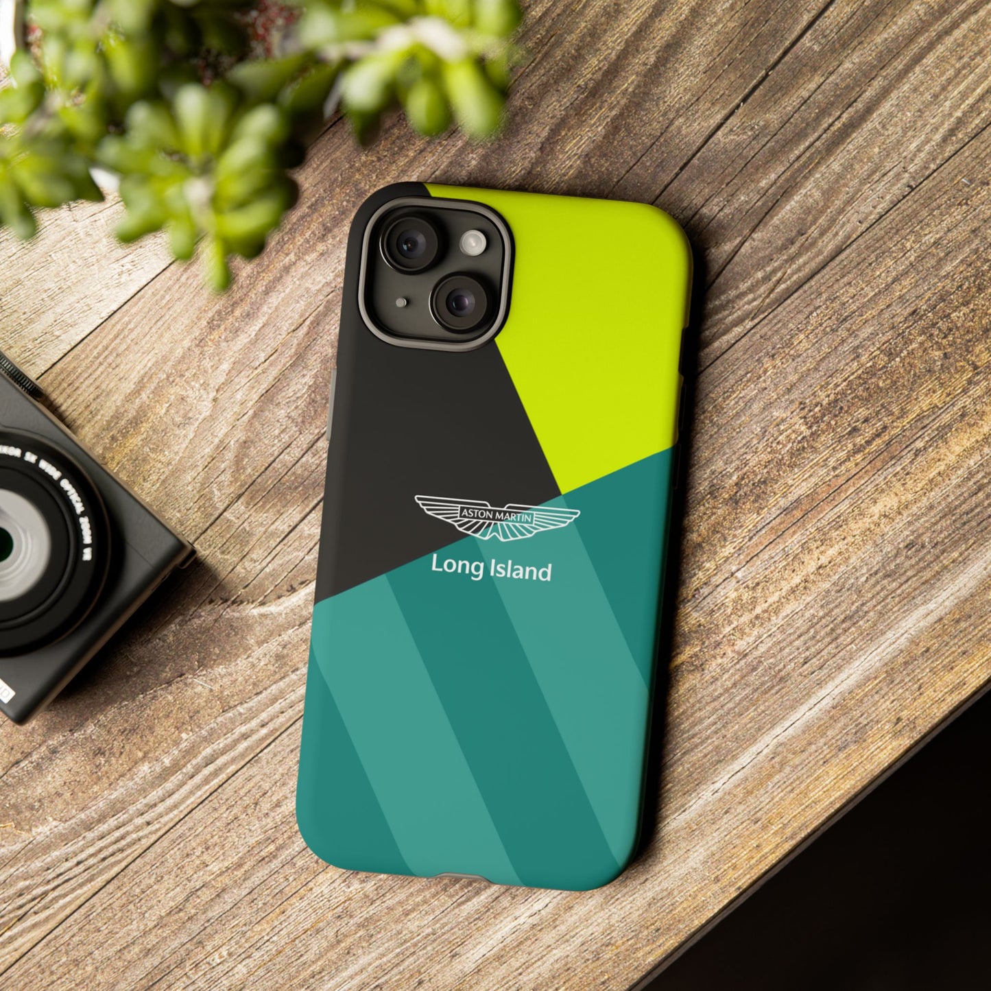 Aston Martin Long Island Impact-Resistant Phone Case | Durable Protection for Car Enthusiasts