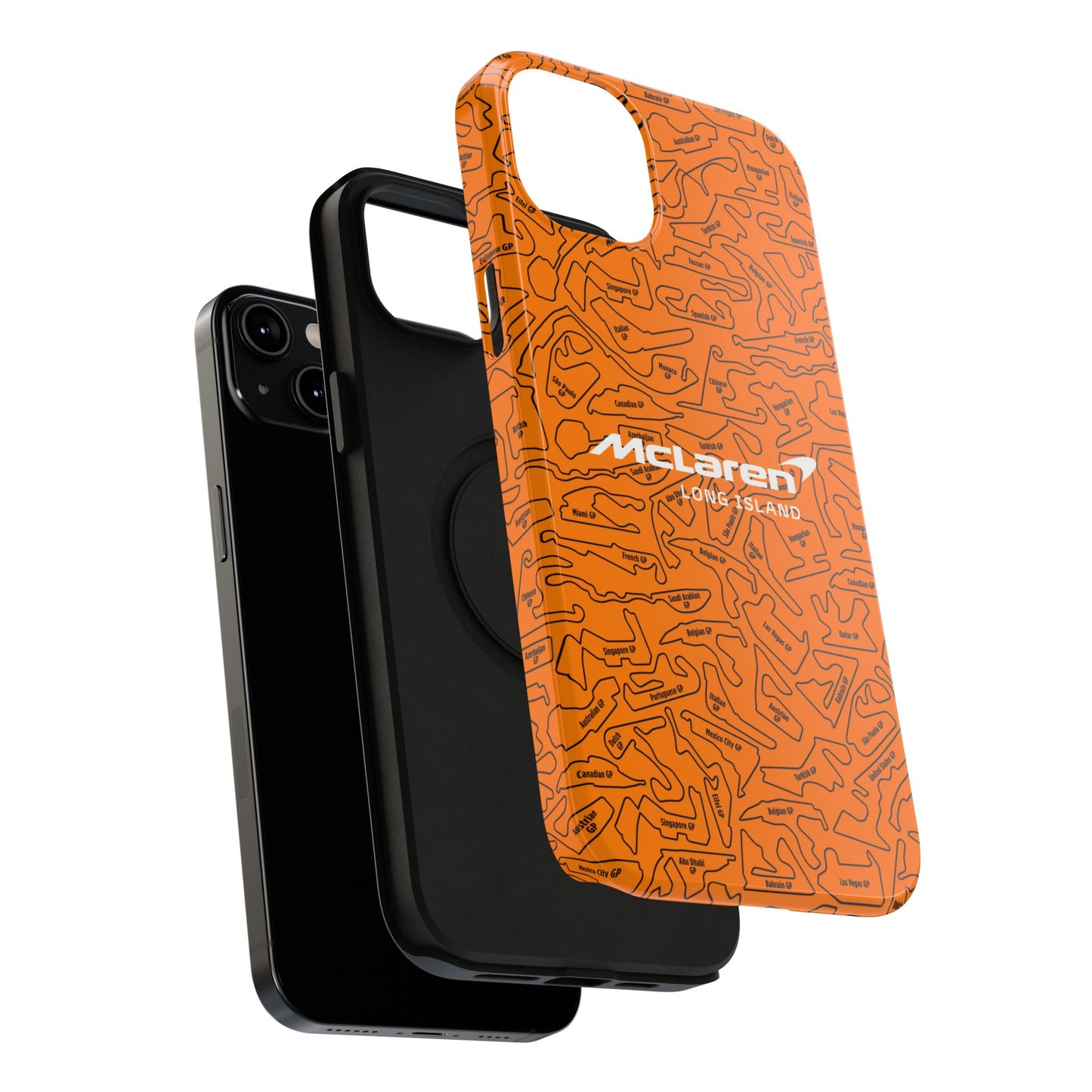 McLaren Long Island F1 race Track Inspired Impact-Resistant Phone Case