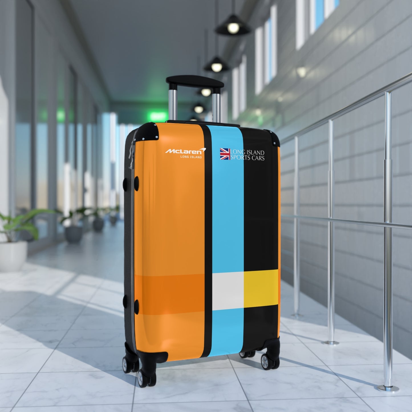 McLaren Long Island Orange Papaya Suitcase