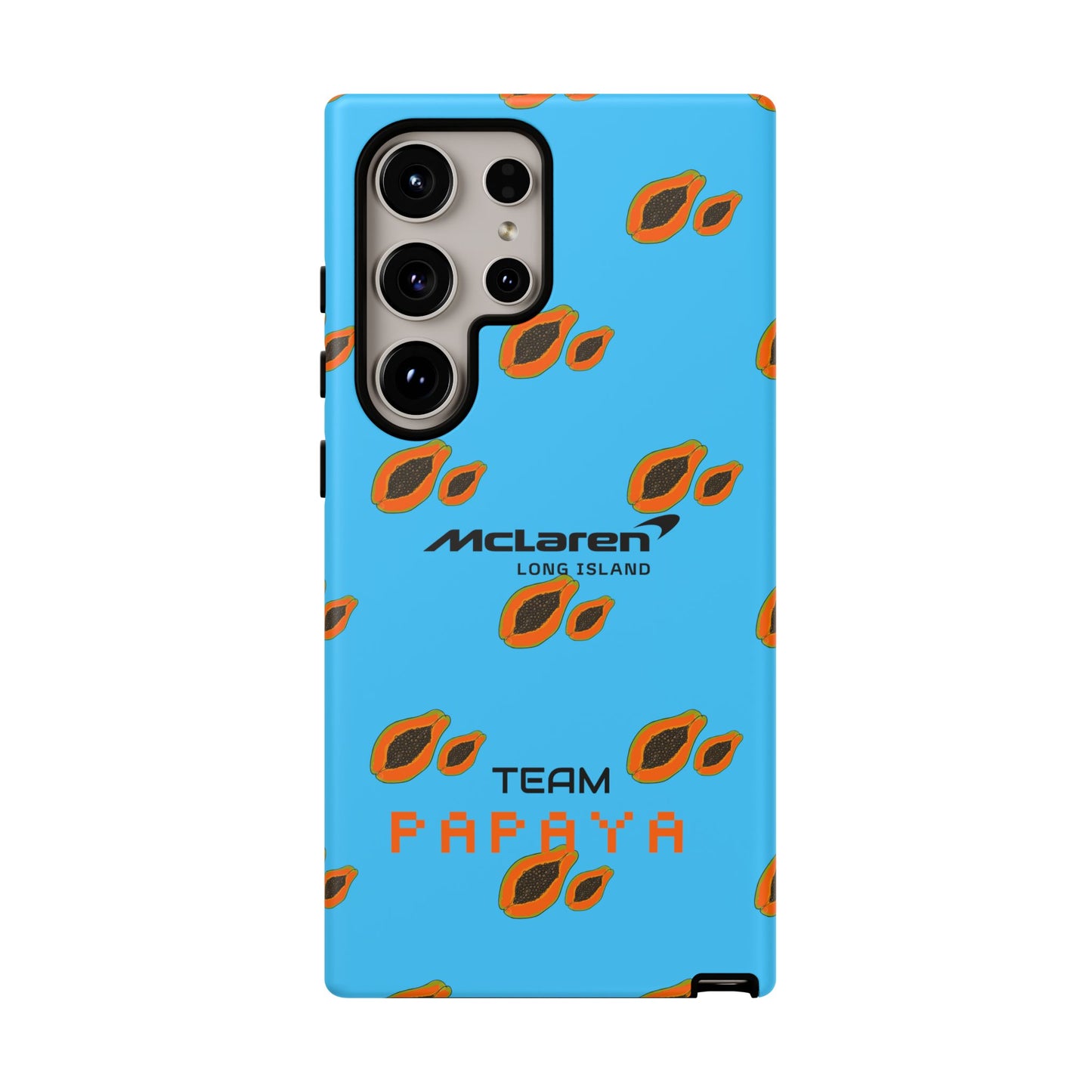 McLaren Long Island Team Papaya Impact-Resistant Phone Case - Sleek & Stylish