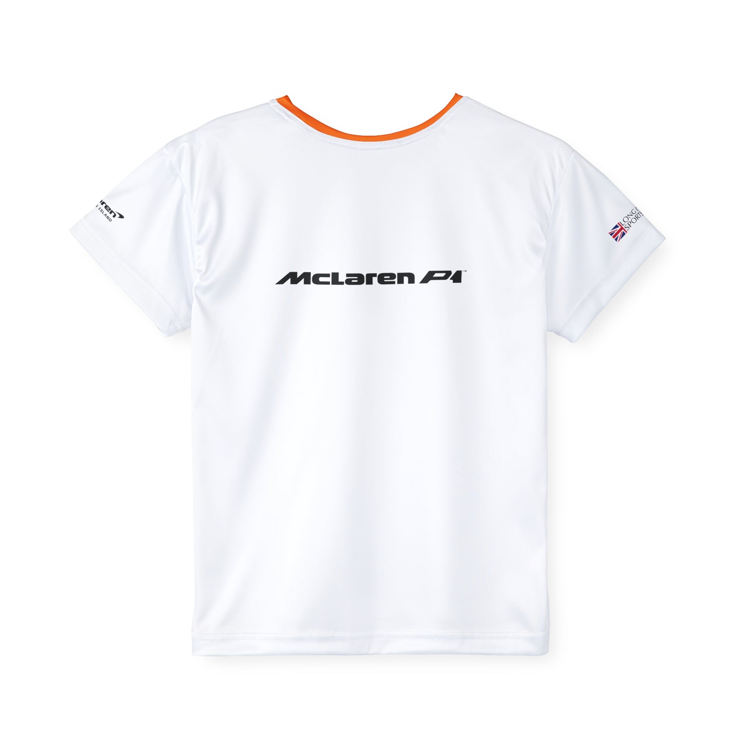 Kids Sports Jersey - McLaren P1 Design for Young Speed Enthusiasts