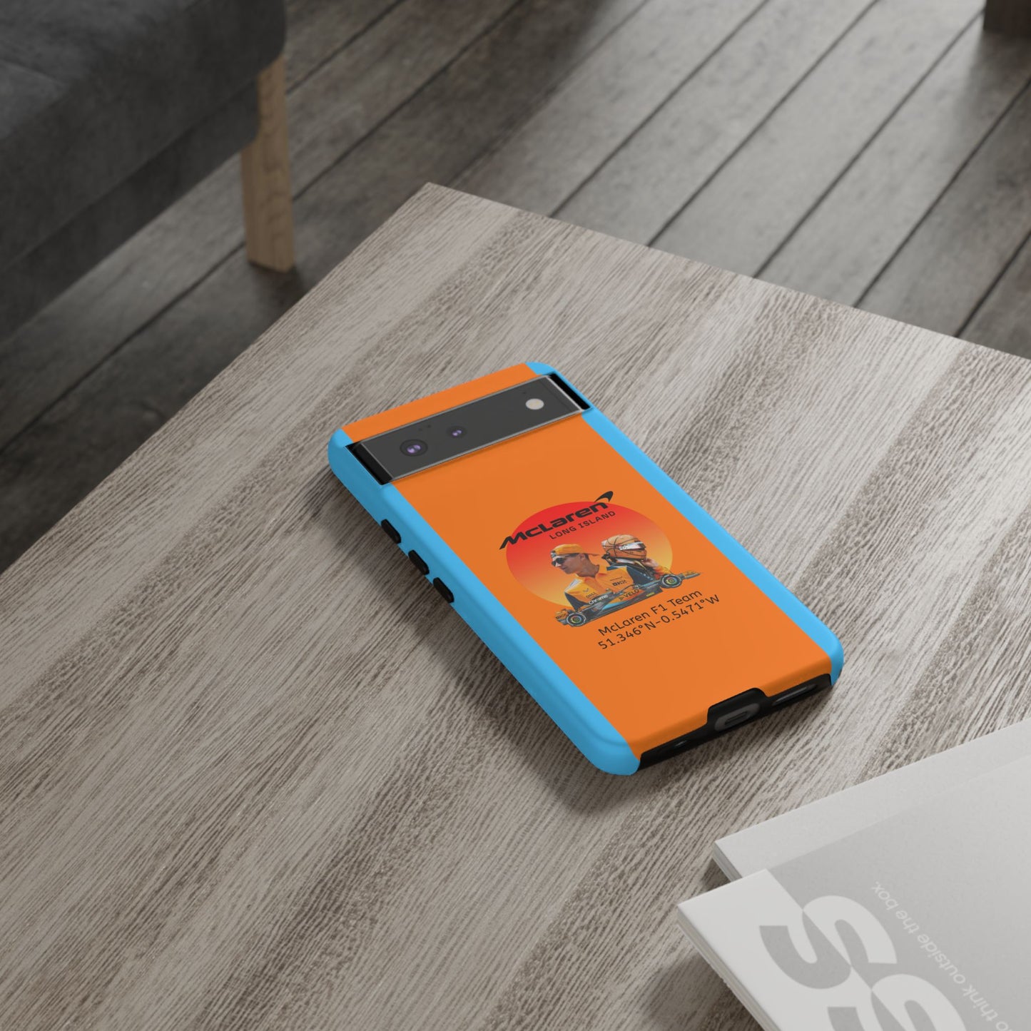 McLaren Long Island McLaren F1 inspired Lando Norris Impact-Resistant Phone Case - Sleek & Stylish
