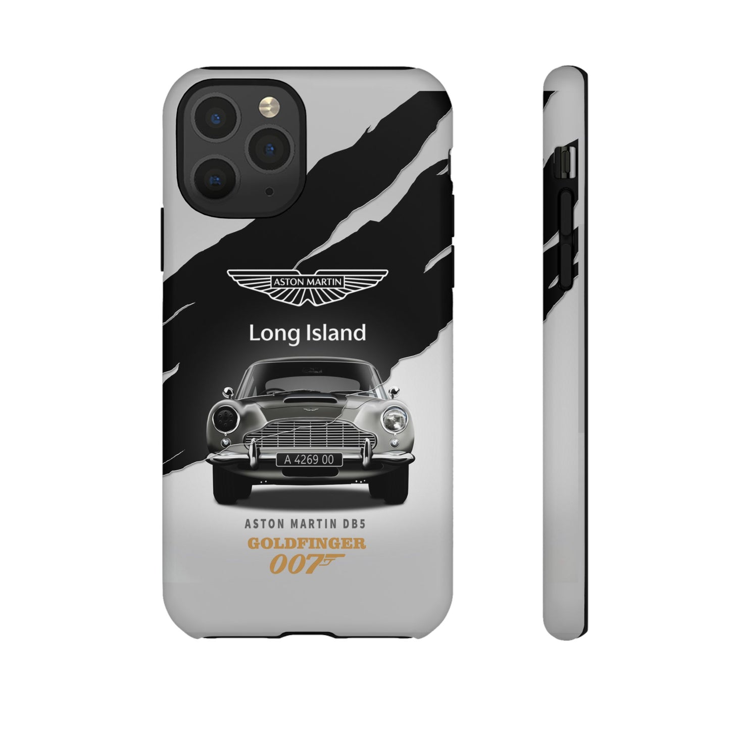 Aston Martin Long Island Phone Case Aston Martin DB5 Goldfinger 007 inspired Phone case (iPhone 8-17)