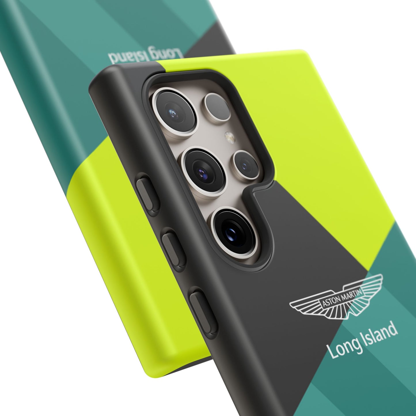Aston Martin Long Island Impact-Resistant Phone Case | Durable Protection for Car Enthusiasts