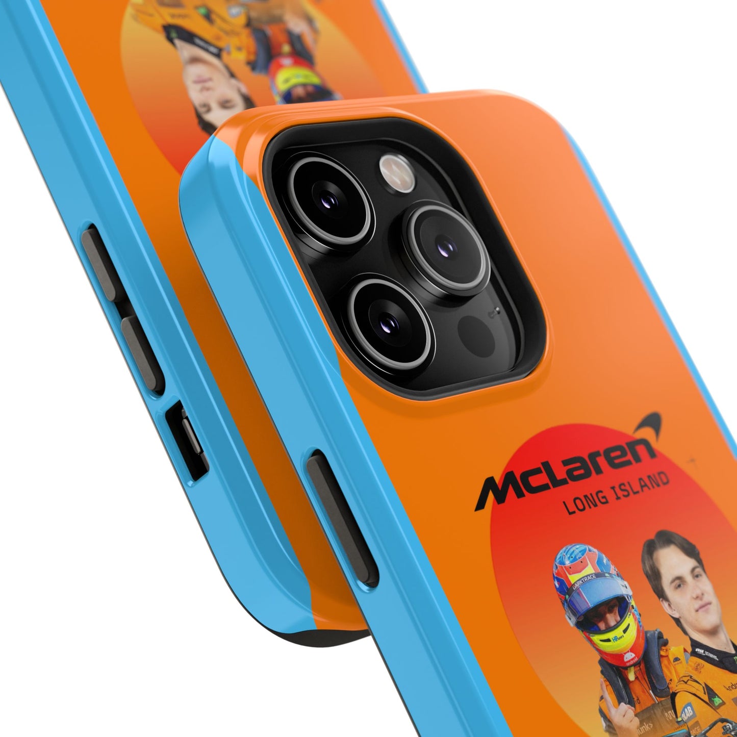 McLaren Long Island McLaren F1 inspired Oscar Piastri Impact-Resistant Phone Case - Sleek & Stylish