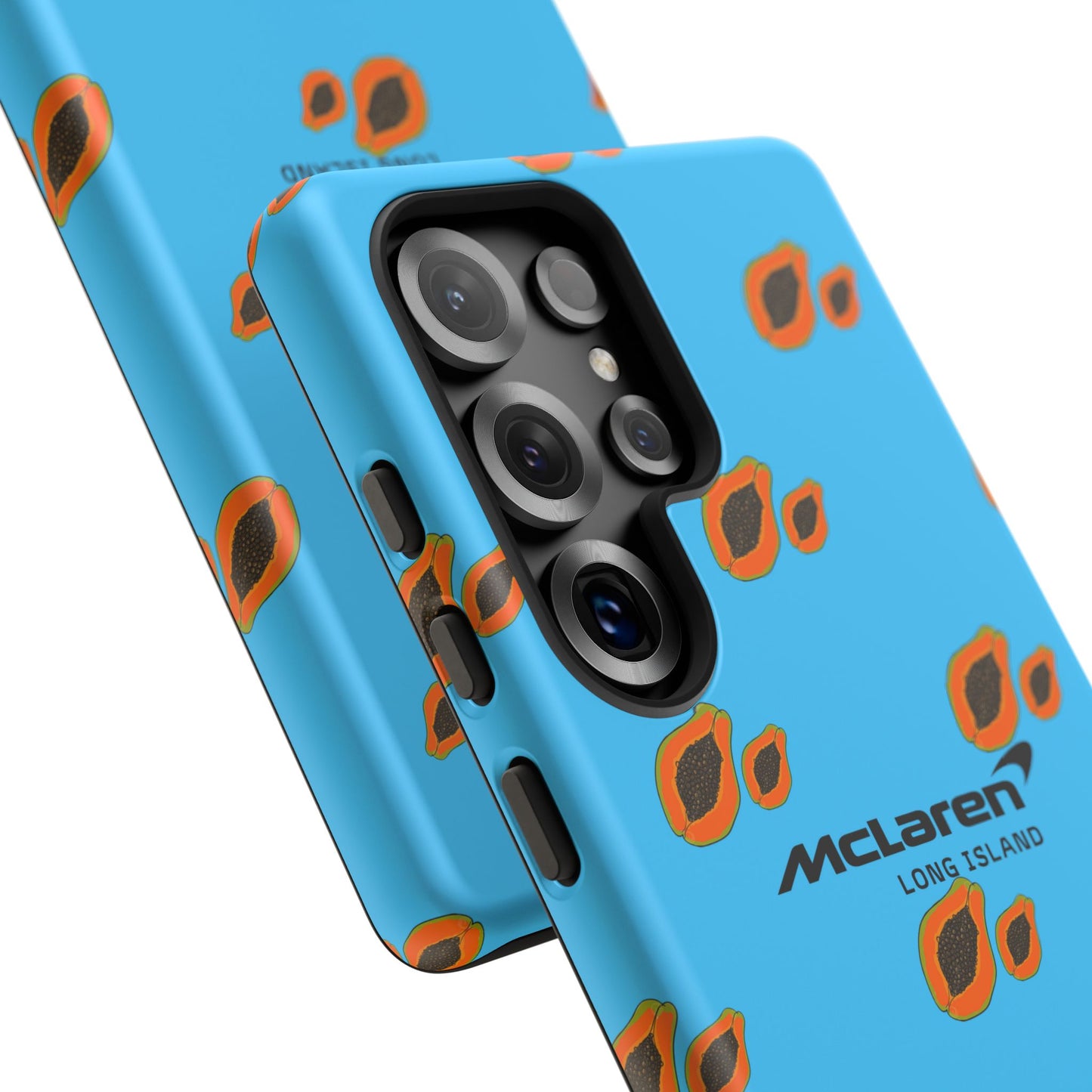 McLaren Long Island Team Papaya Impact-Resistant Phone Case - Sleek & Stylish
