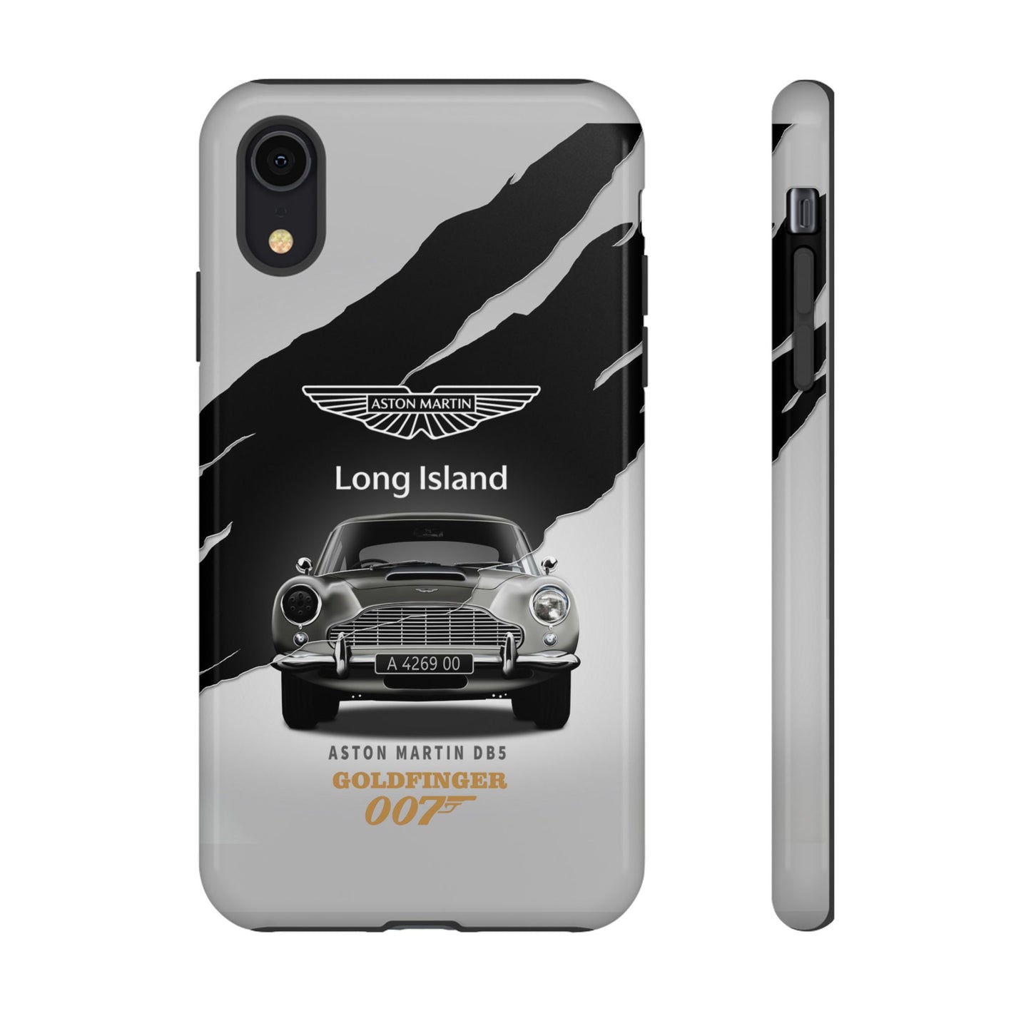 Aston Martin Long Island Phone Case Aston Martin DB5 Goldfinger 007 inspired Phone case (iPhone 8-17)