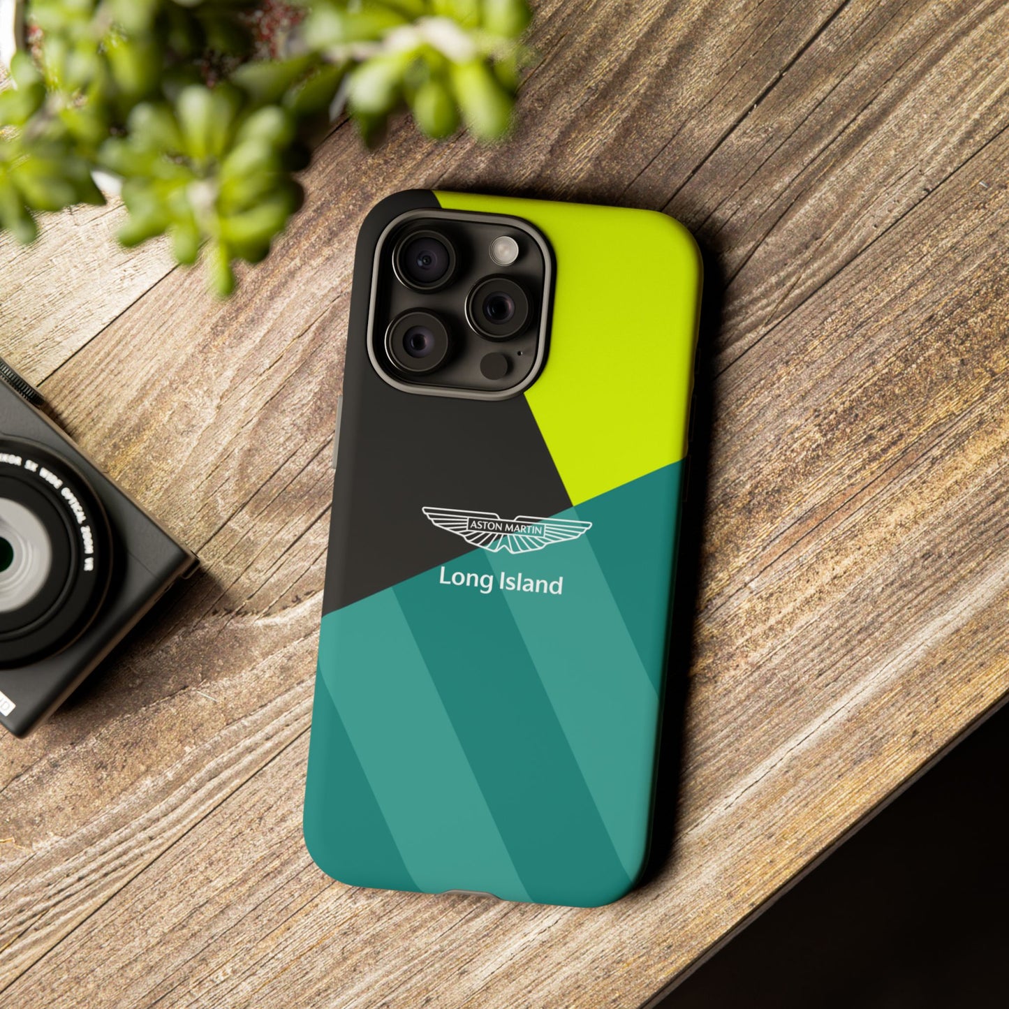 Aston Martin Long Island Impact-Resistant Phone Case | Durable Protection for Car Enthusiasts