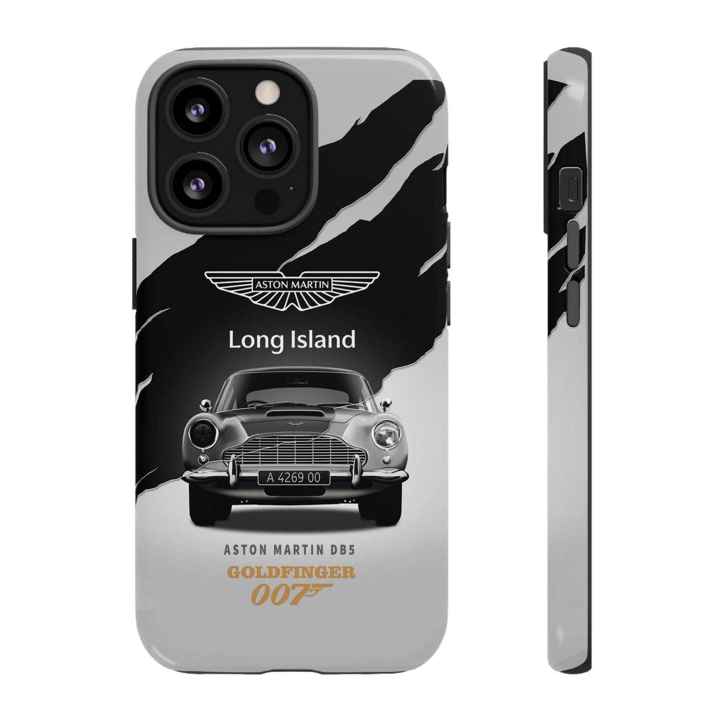 Aston Martin Long Island Phone Case Aston Martin DB5 Goldfinger 007 inspired Phone case (iPhone 8-17)