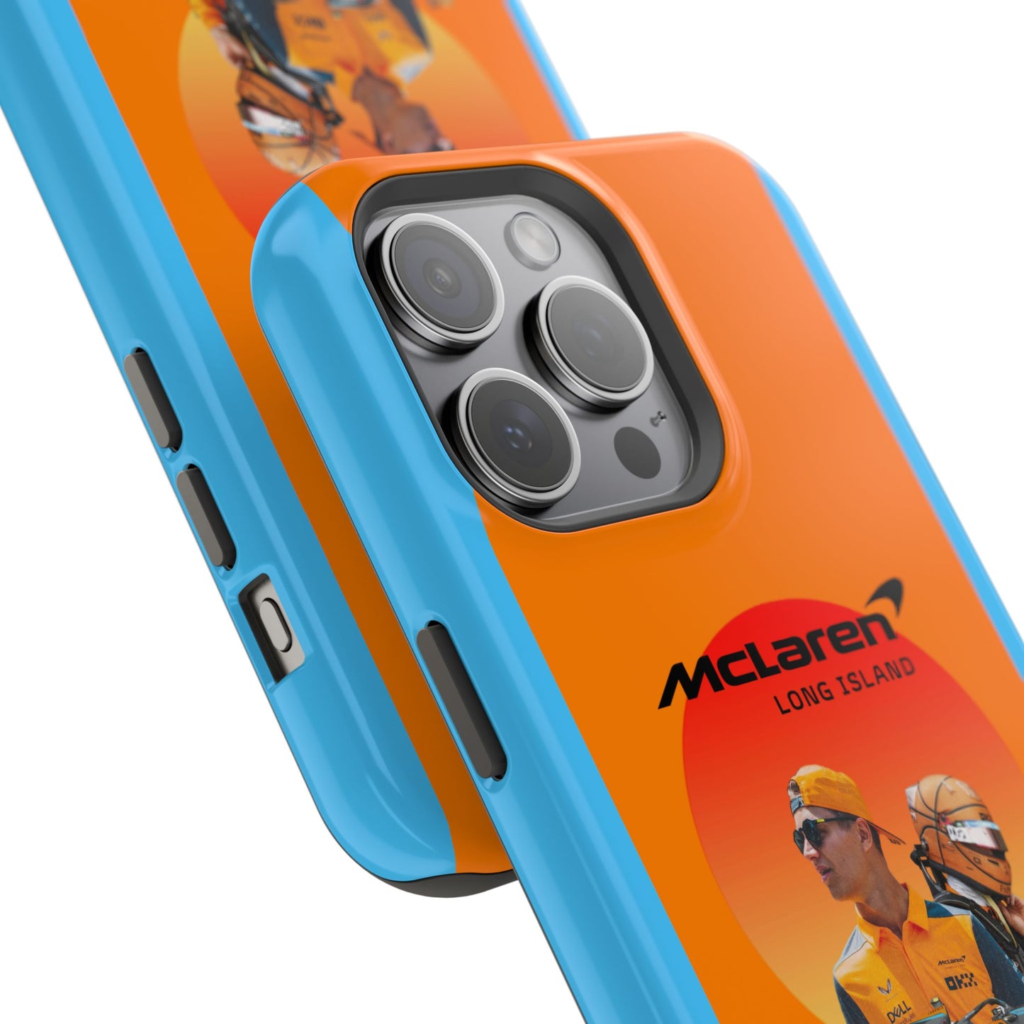 McLaren Long Island McLaren F1 inspired Lando Norris Impact-Resistant Phone Case - Sleek & Stylish