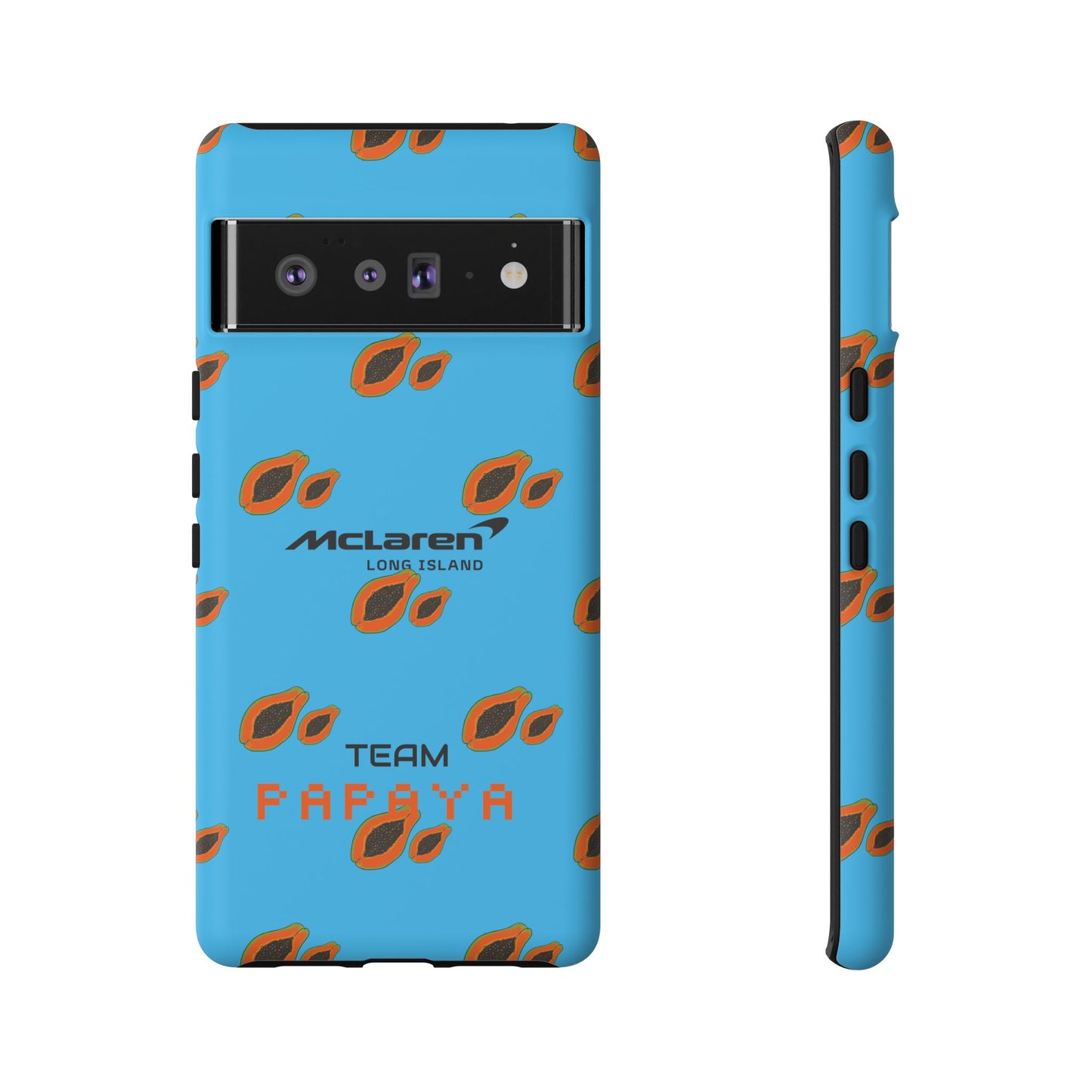 McLaren Long Island Team Papaya Impact-Resistant Phone Case - Sleek & Stylish
