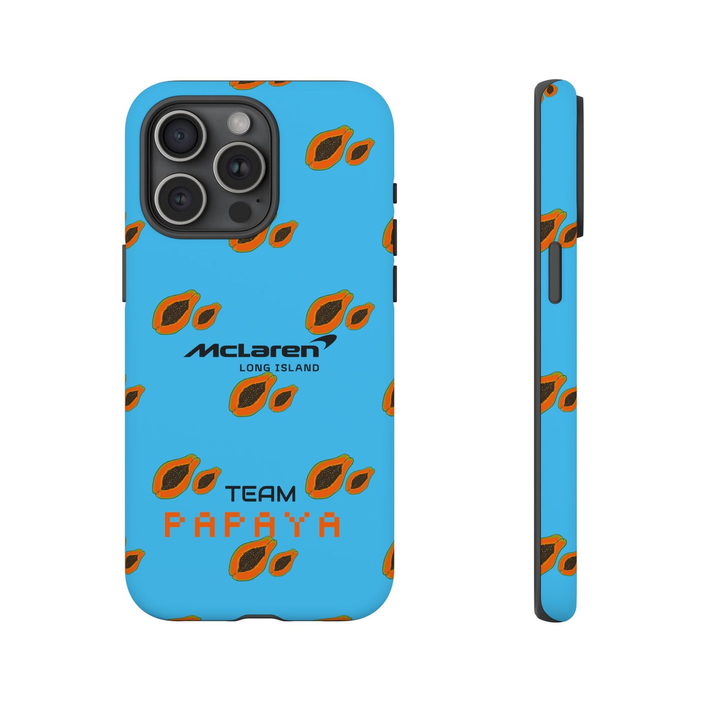 McLaren Long Island Team Papaya Impact-Resistant Phone Case - Sleek & Stylish