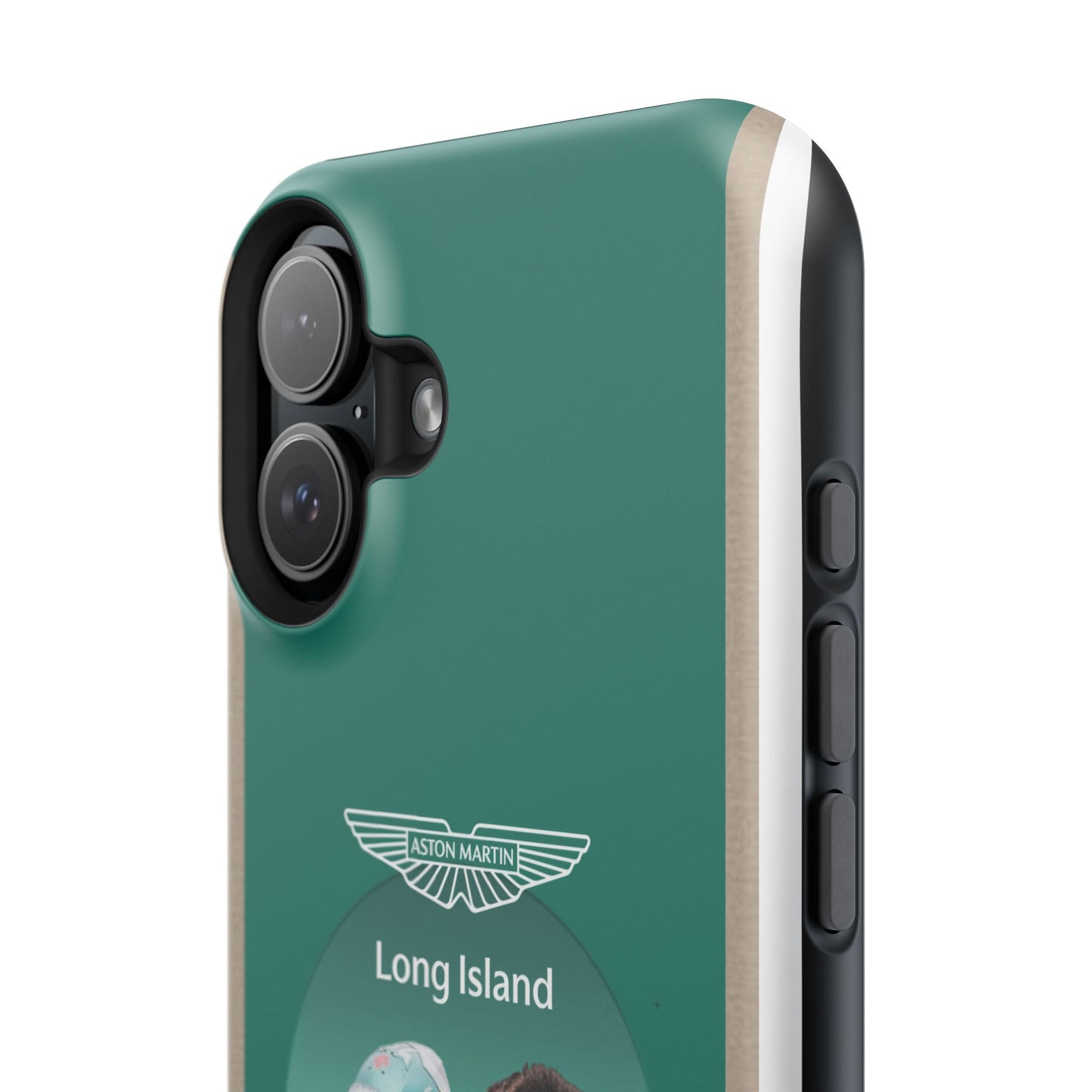 Aston Martin Long Island F1 inspired Lance Stroll Impact-Resistant Phone Case - Sleek & Stylish