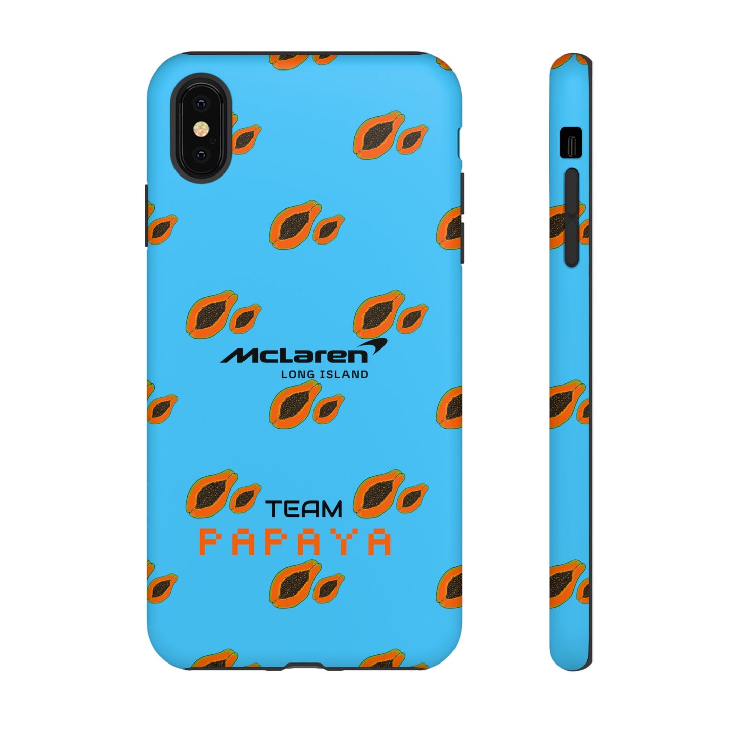 McLaren Long Island Team Papaya Impact-Resistant Phone Case - Sleek & Stylish