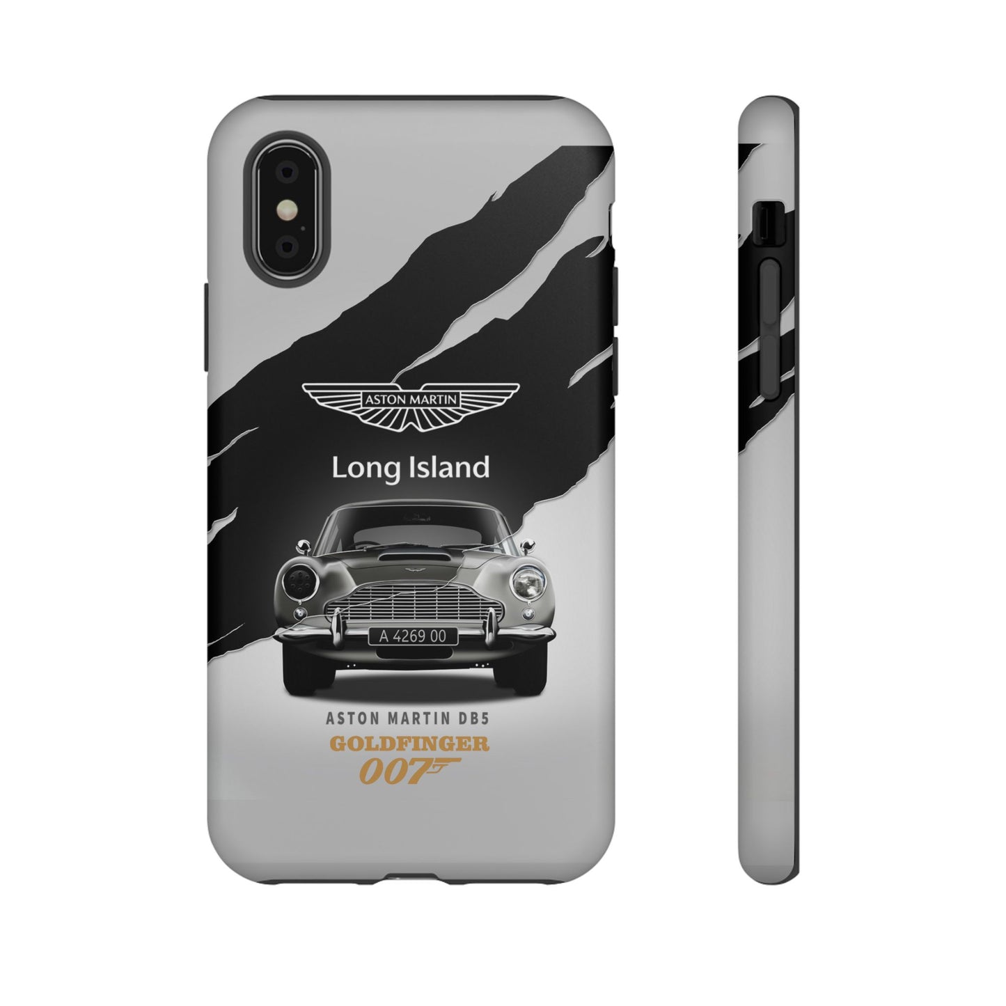 Aston Martin Long Island Phone Case Aston Martin DB5 Goldfinger 007 inspired Phone case (iPhone 8-17)