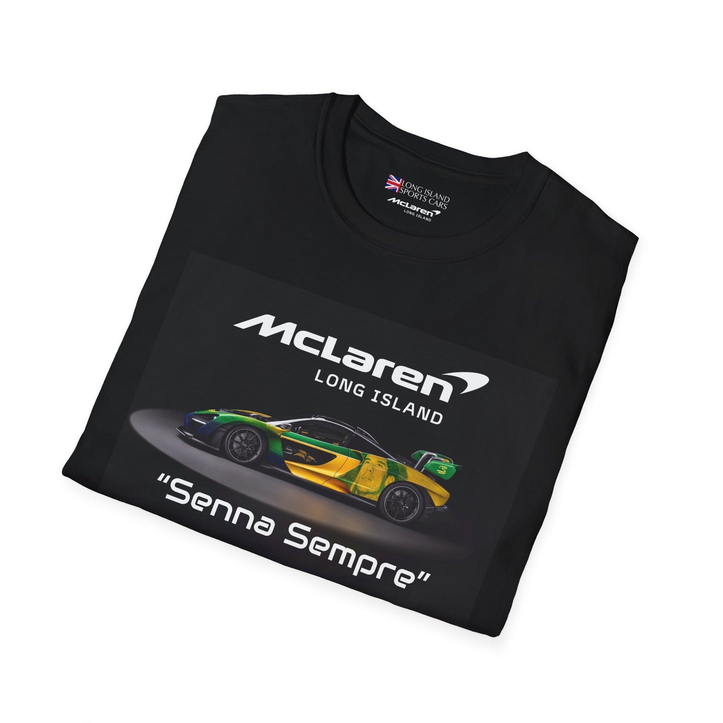 McLaren Long Island  “Senna Sempre” McLaren Inspired Unisex T-Shirt