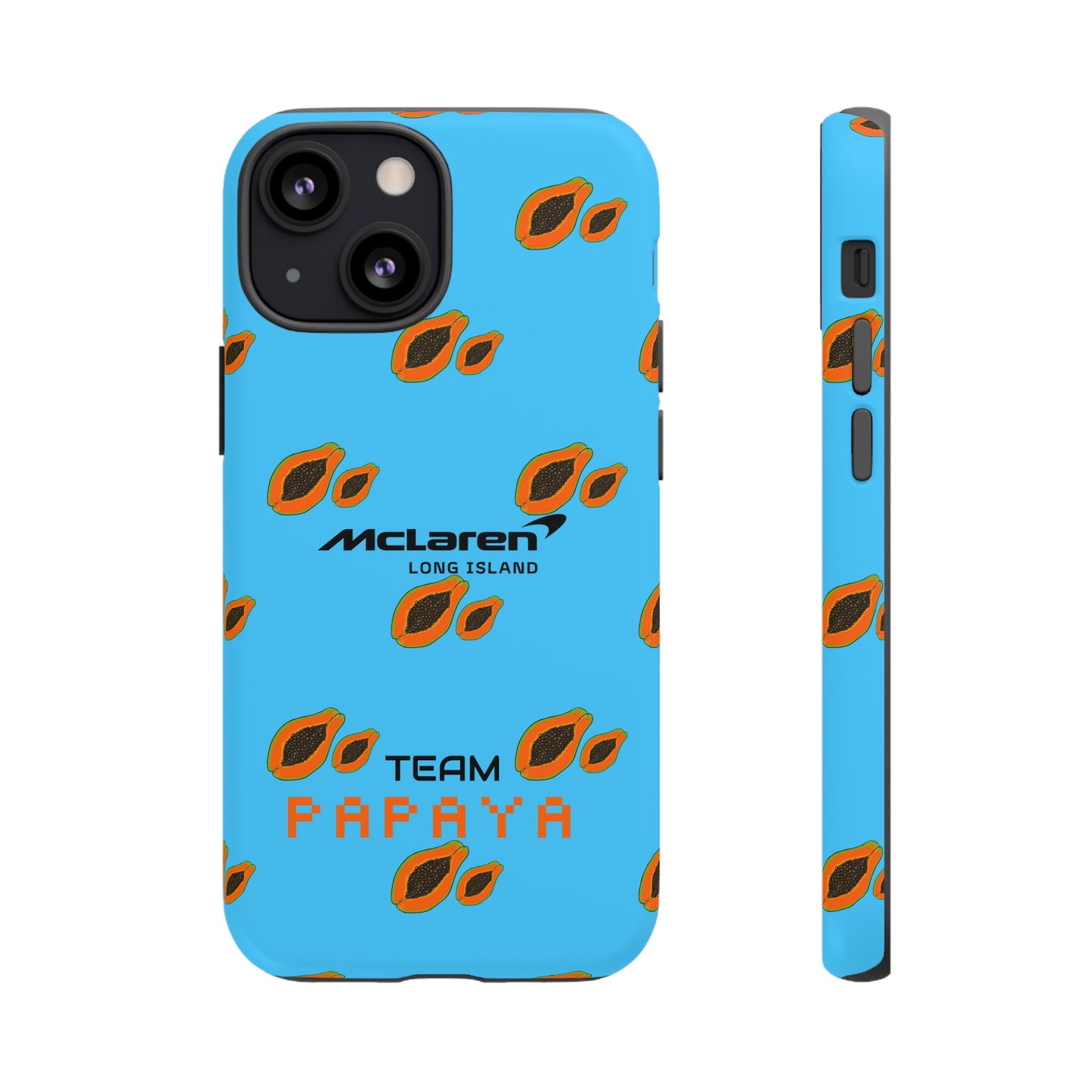 McLaren Long Island Team Papaya Impact-Resistant Phone Case - Sleek & Stylish