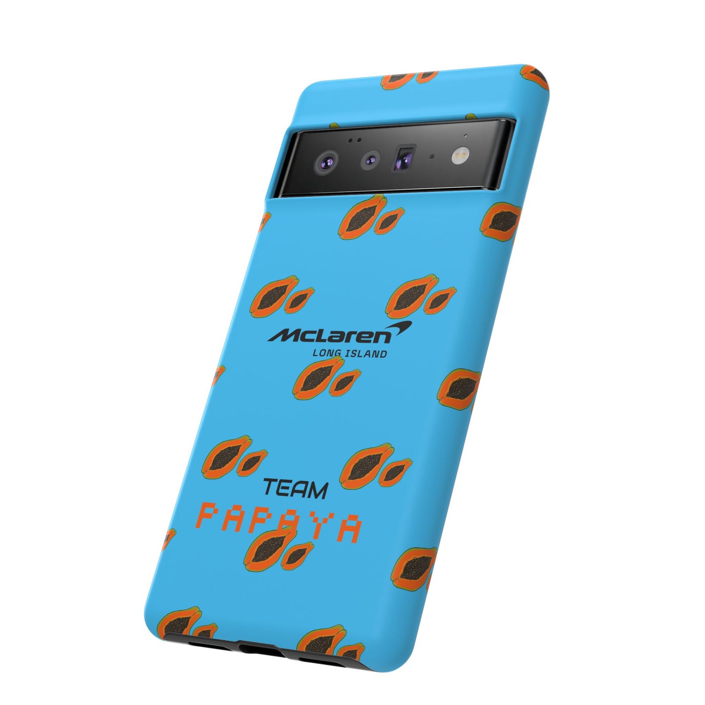 McLaren Long Island Team Papaya Impact-Resistant Phone Case - Sleek & Stylish