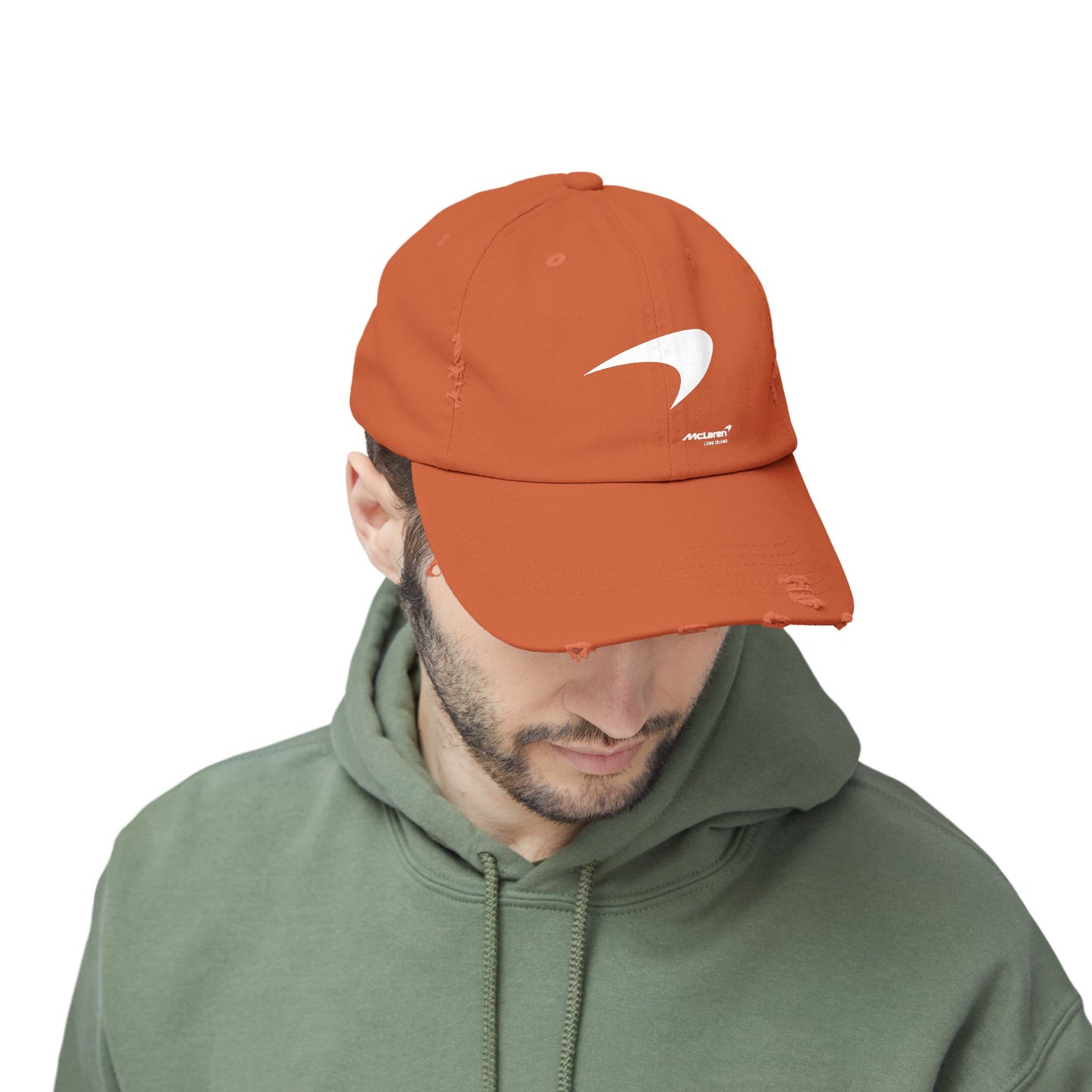 McLaren Long Island / Speedmark Unisex Distressed Cap / O/W