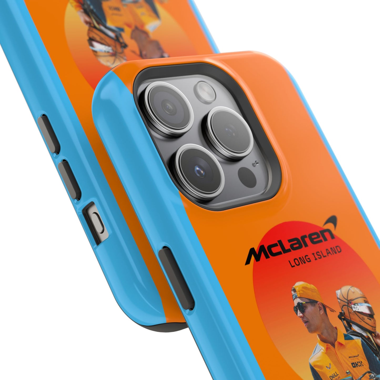 McLaren Long Island McLaren F1 inspired Lando Norris Impact-Resistant Phone Case - Sleek & Stylish