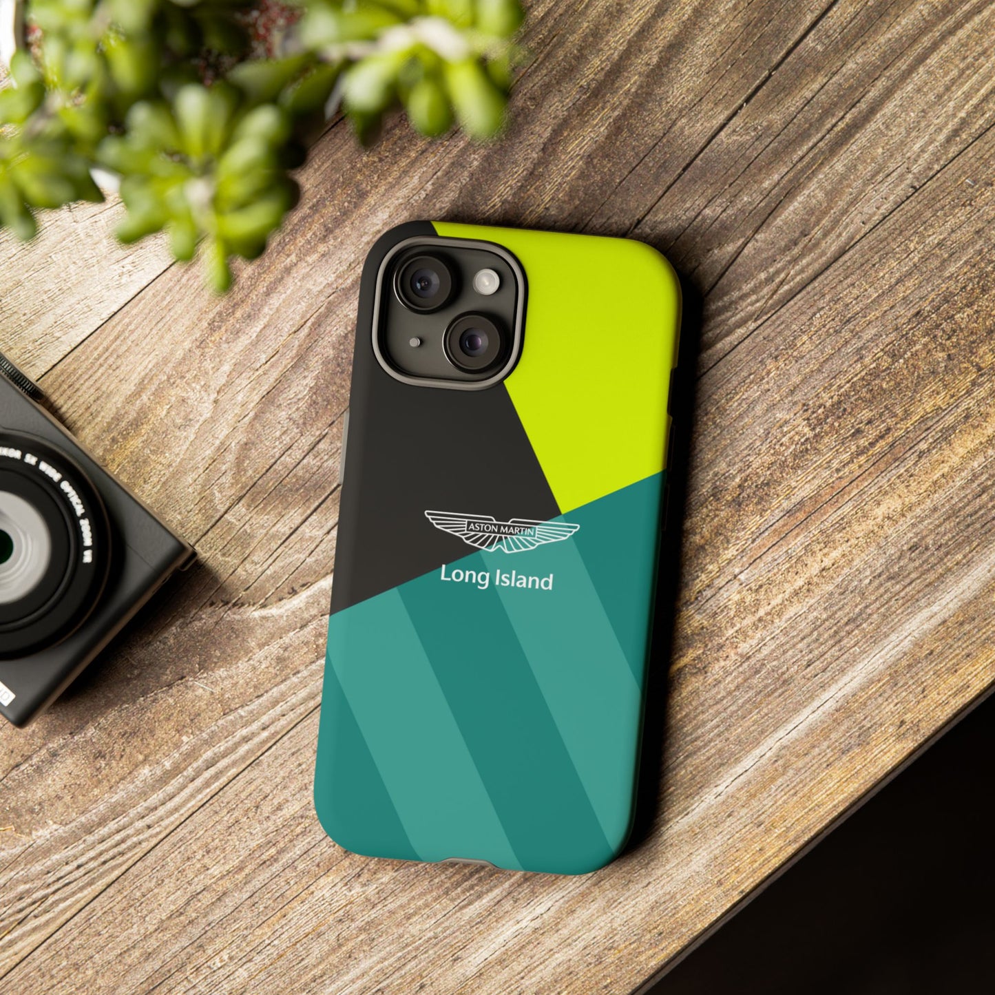 Aston Martin Long Island Impact-Resistant Phone Case | Durable Protection for Car Enthusiasts