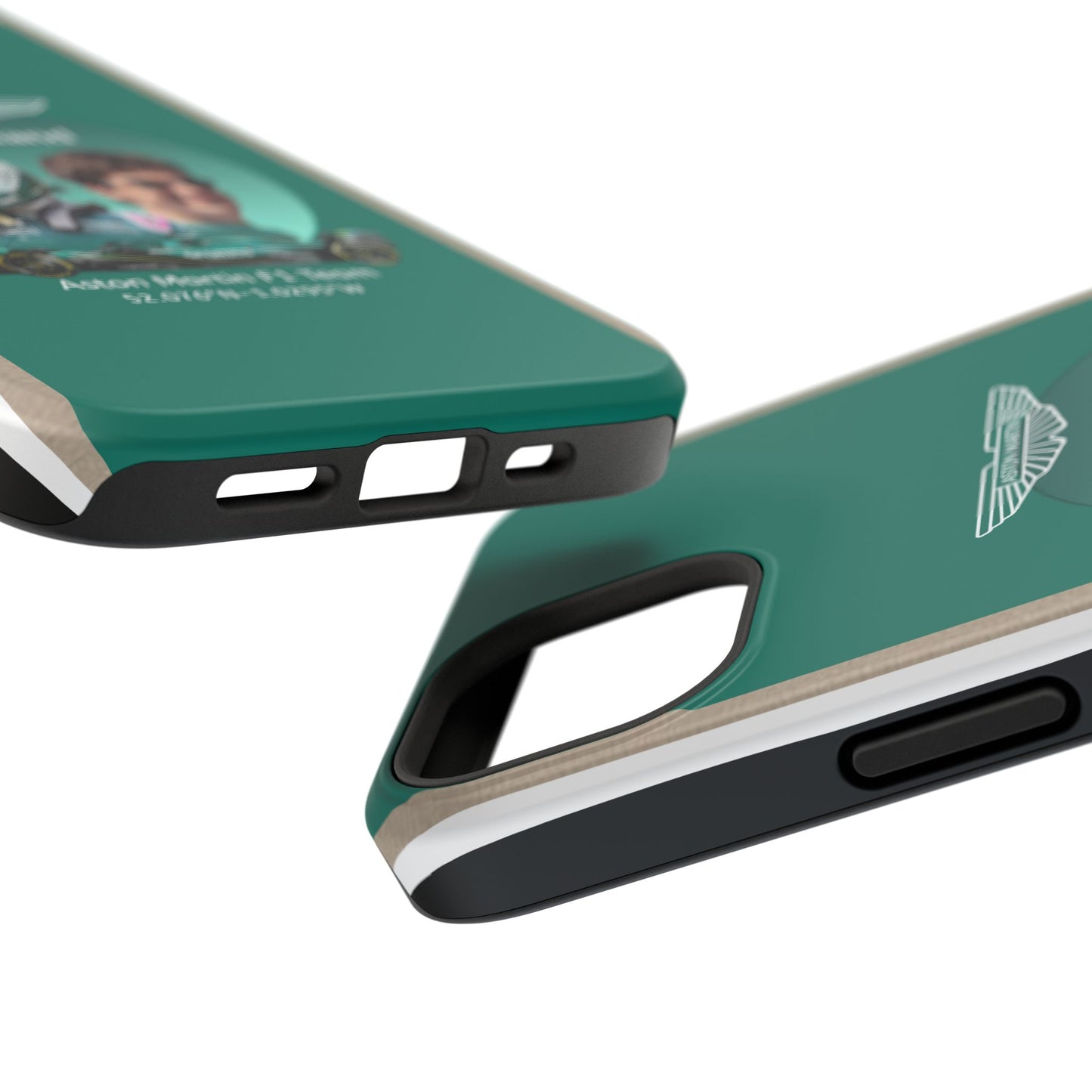 Aston Martin Long Island F1 inspired Lance Stroll Impact-Resistant Phone Case - Sleek & Stylish