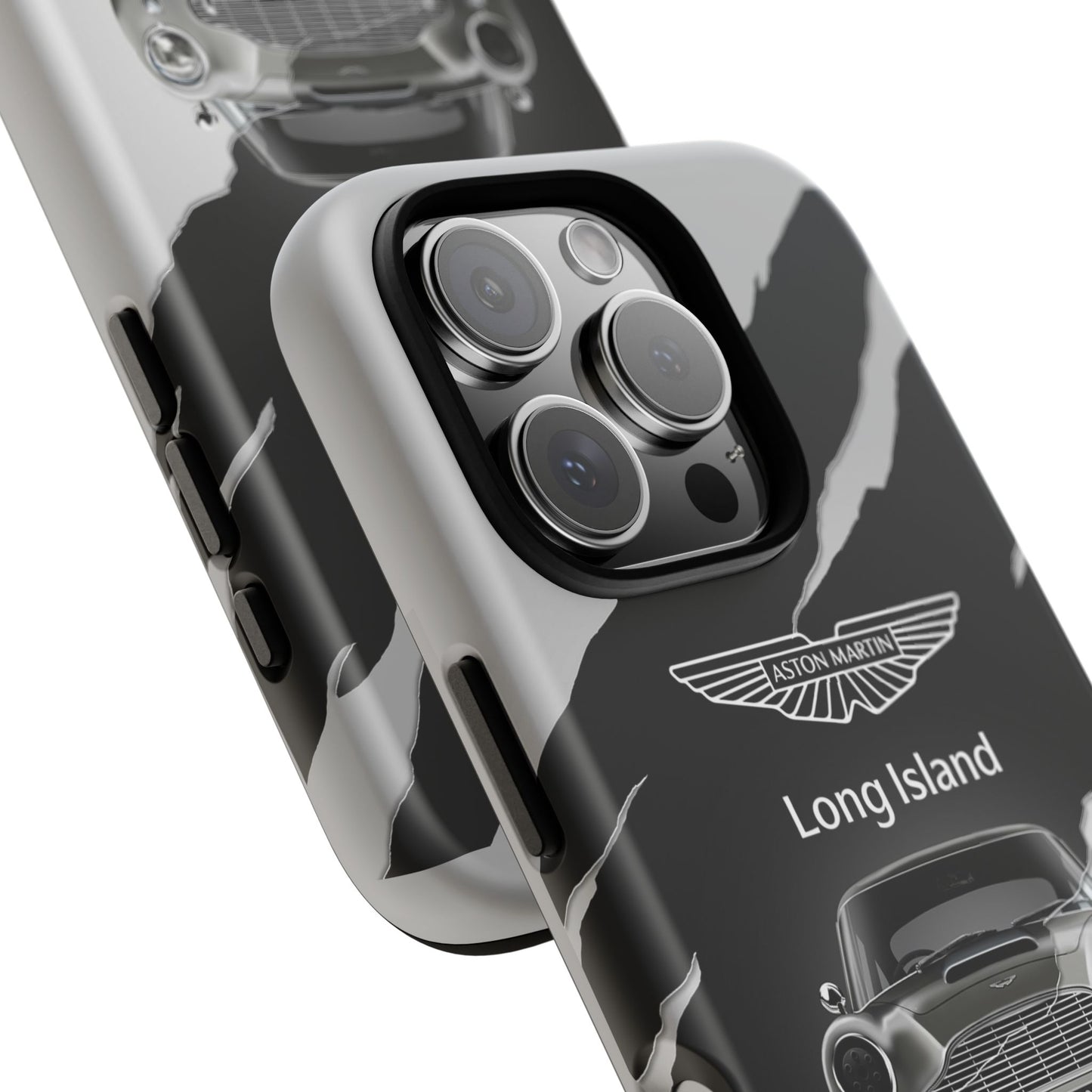 Aston Martin Long Island Phone Case Aston Martin DB5 Goldfinger 007 inspired Phone case (iPhone 8-17)