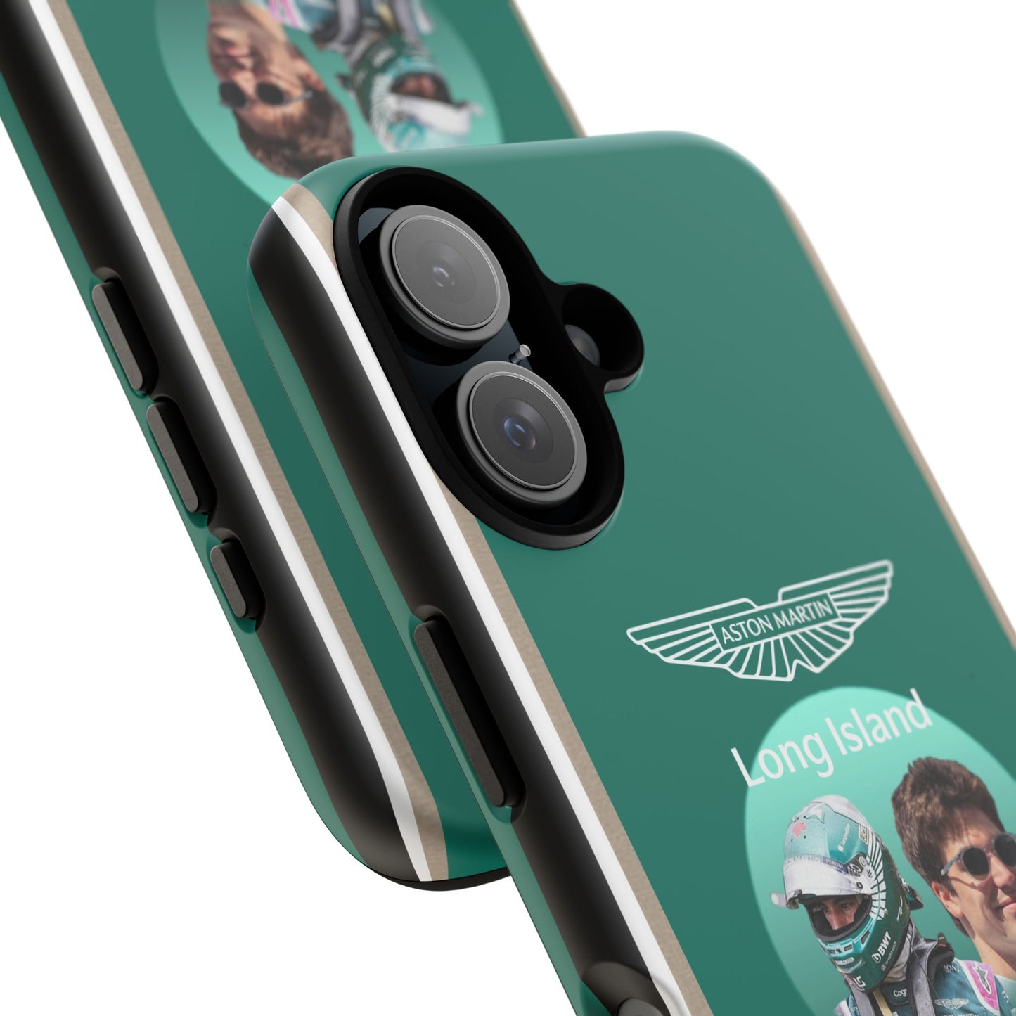 Aston Martin Long Island F1 inspired Lance Stroll Impact-Resistant Phone Case - Sleek & Stylish