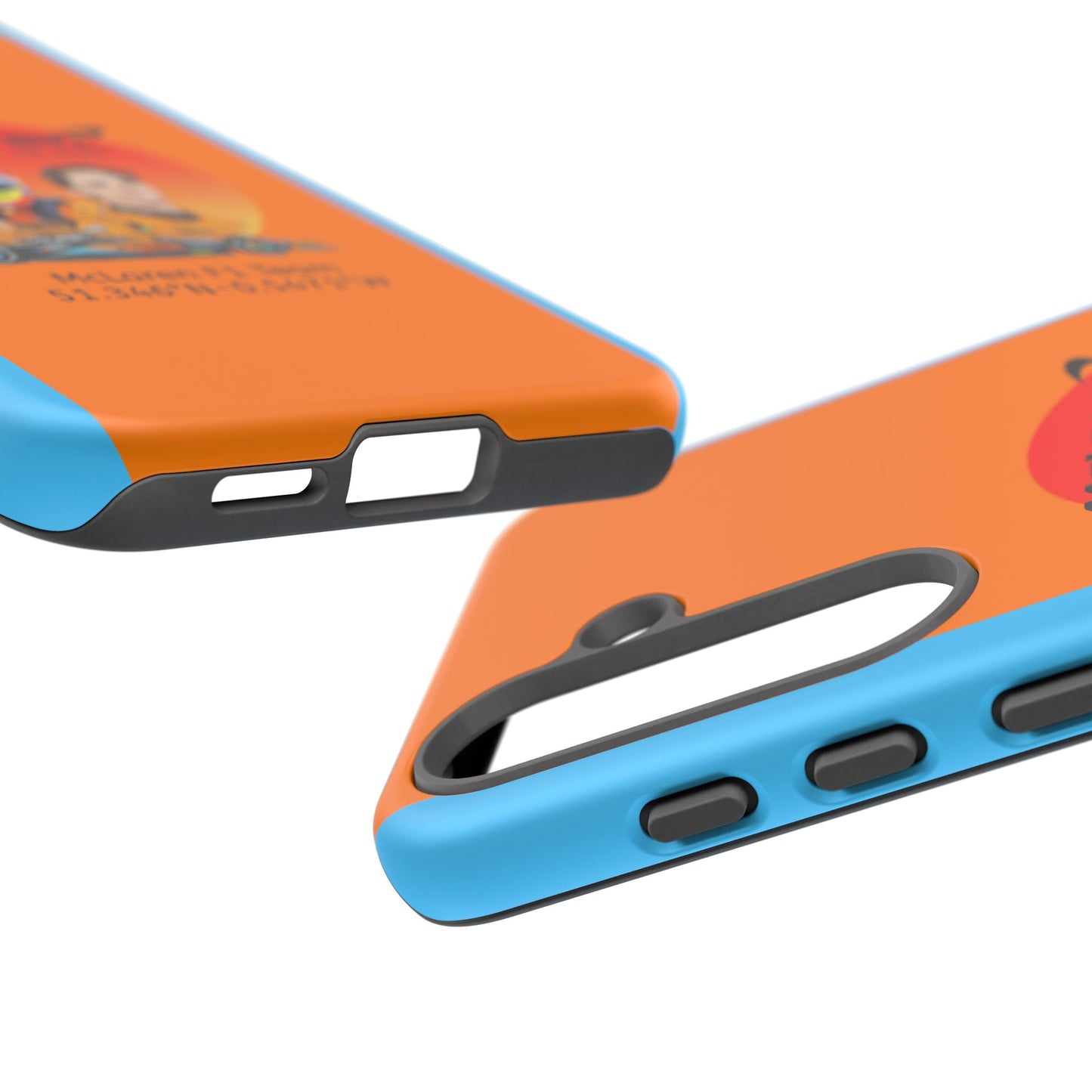 McLaren Long Island McLaren F1 inspired Oscar Piastri Impact-Resistant Phone Case - Sleek & Stylish