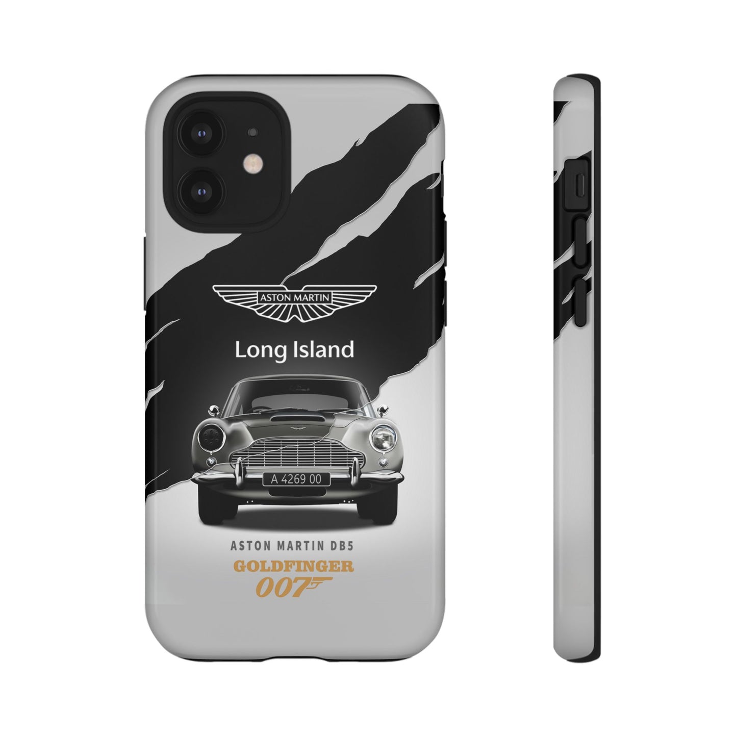 Aston Martin Long Island Phone Case Aston Martin DB5 Goldfinger 007 inspired Phone case (iPhone 8-17)