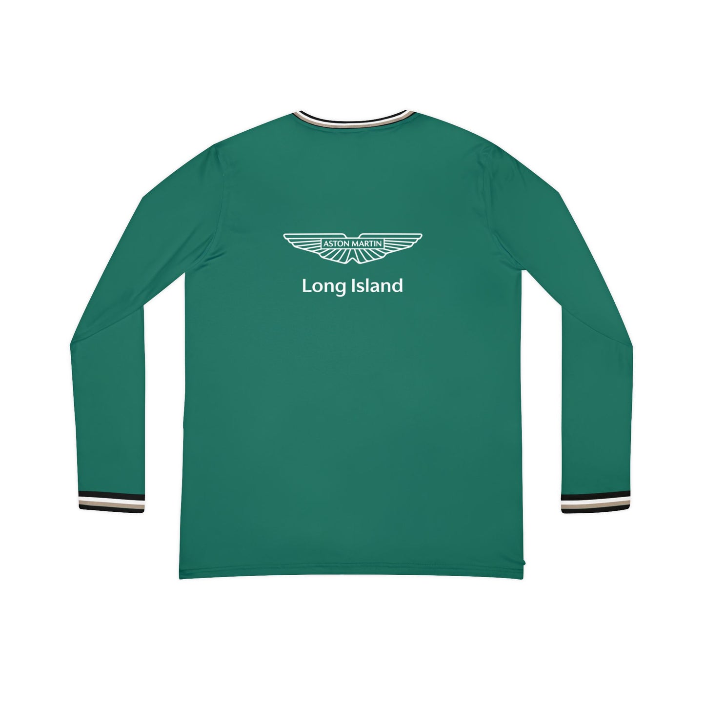 Aston Martin Long Island Long Sleeve V-Neck Shirt Performance Top for Women