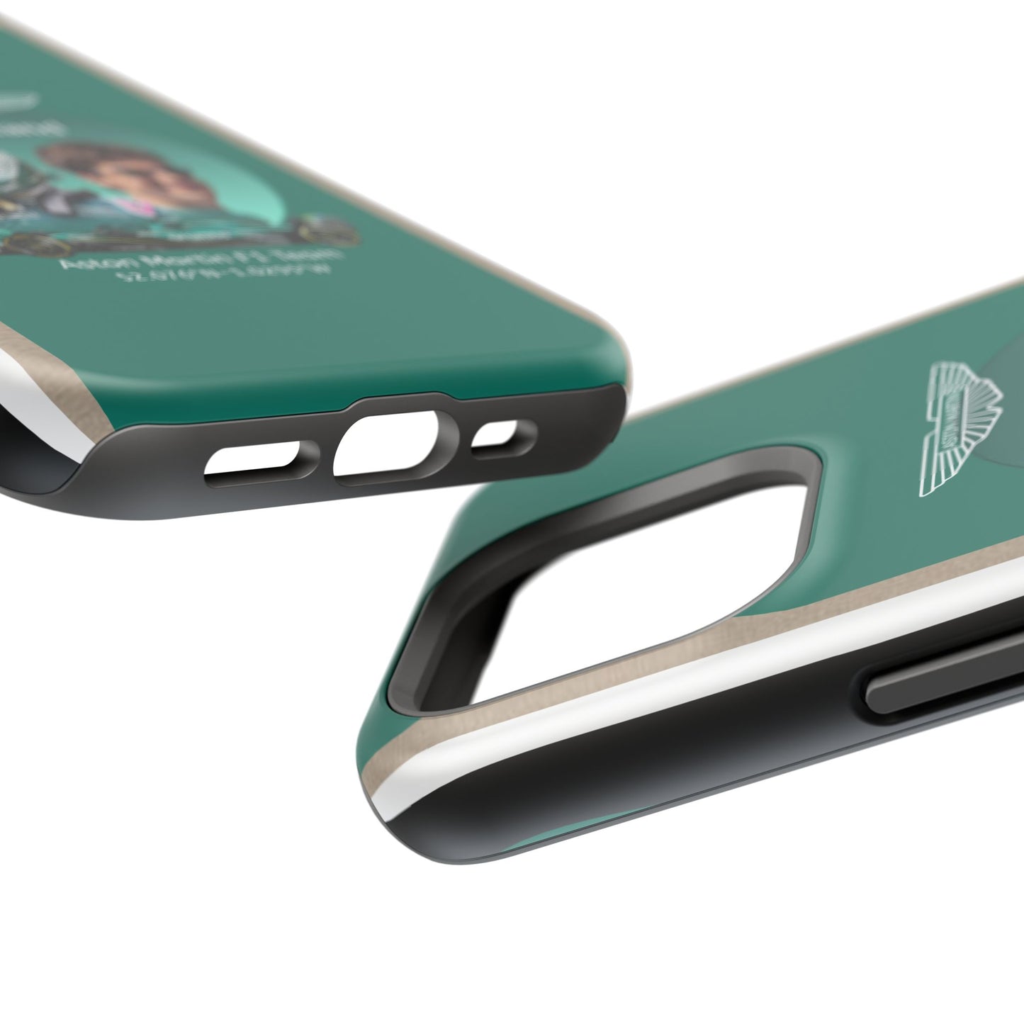 Aston Martin Long Island F1 inspired Lance Stroll Impact-Resistant Phone Case - Sleek & Stylish