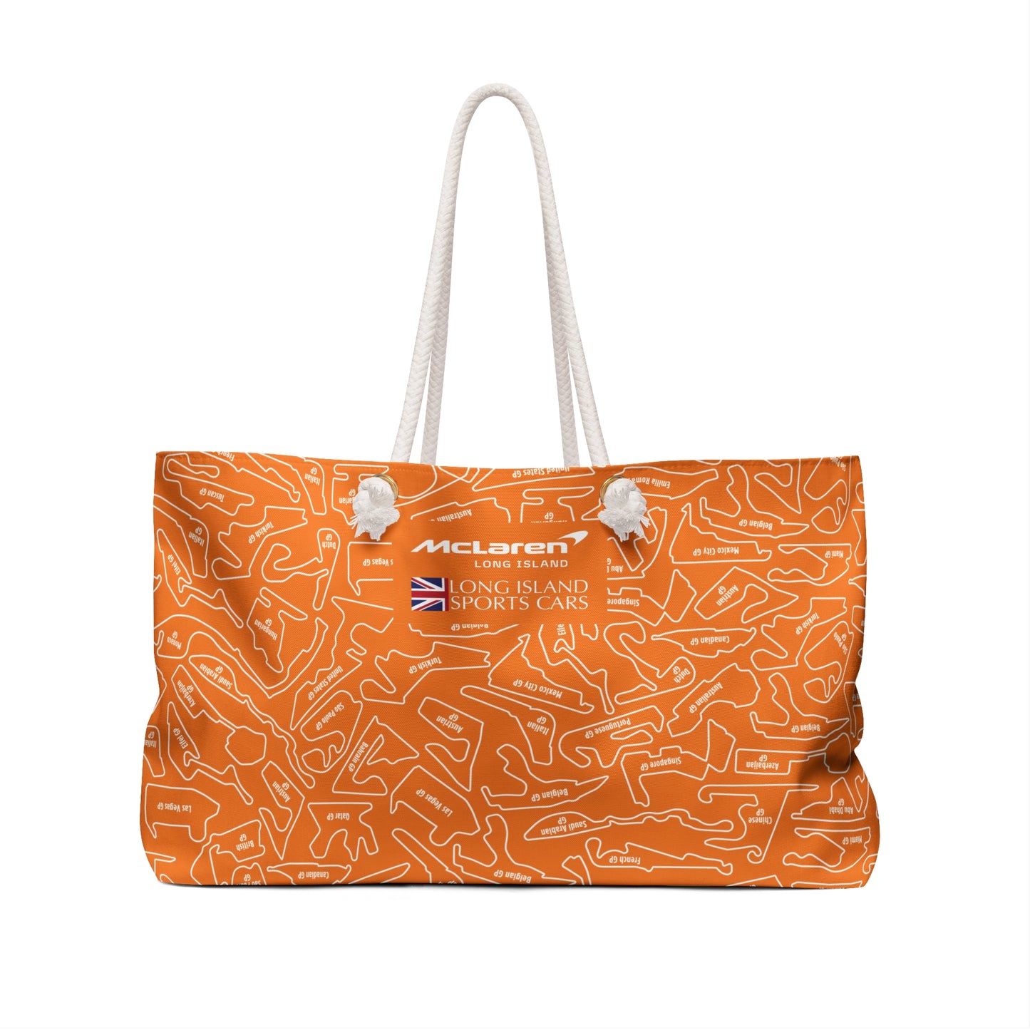 McLaren Long Island  F1 Racetrack Stylish Weekender Bag