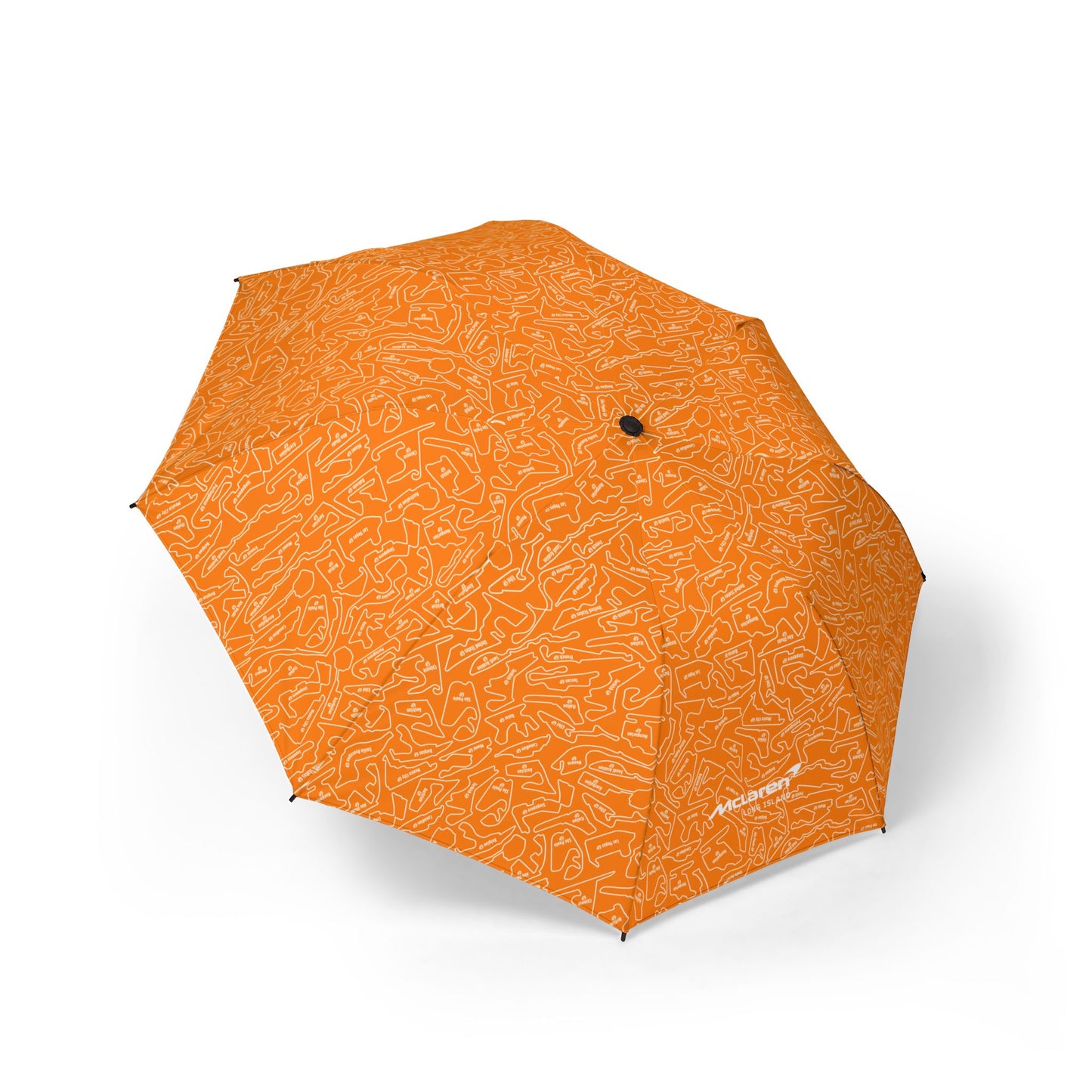 McLaren Long Island Compact Foldable Semi‑Automatic Travel Umbrella