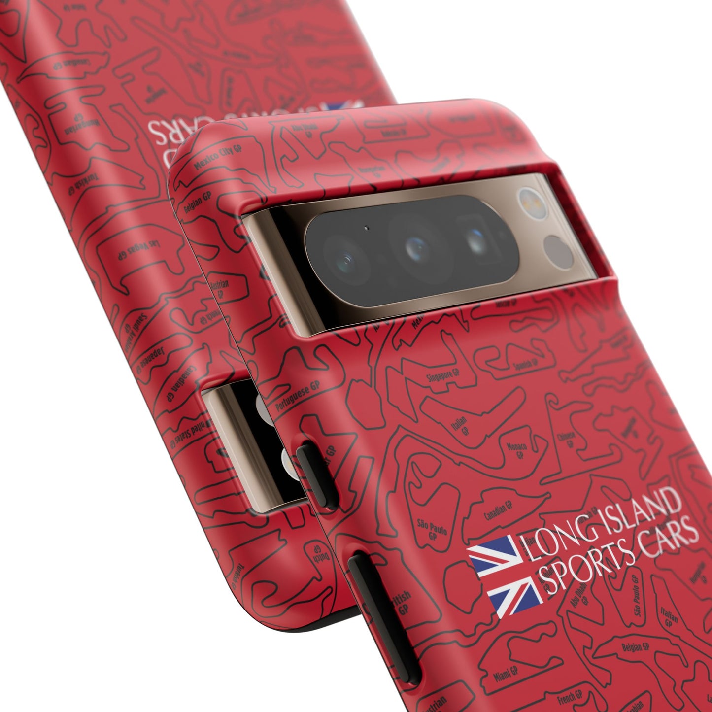 Long Island Sports Cars F1 race Track Inspired Impact-Resistant Phone Case