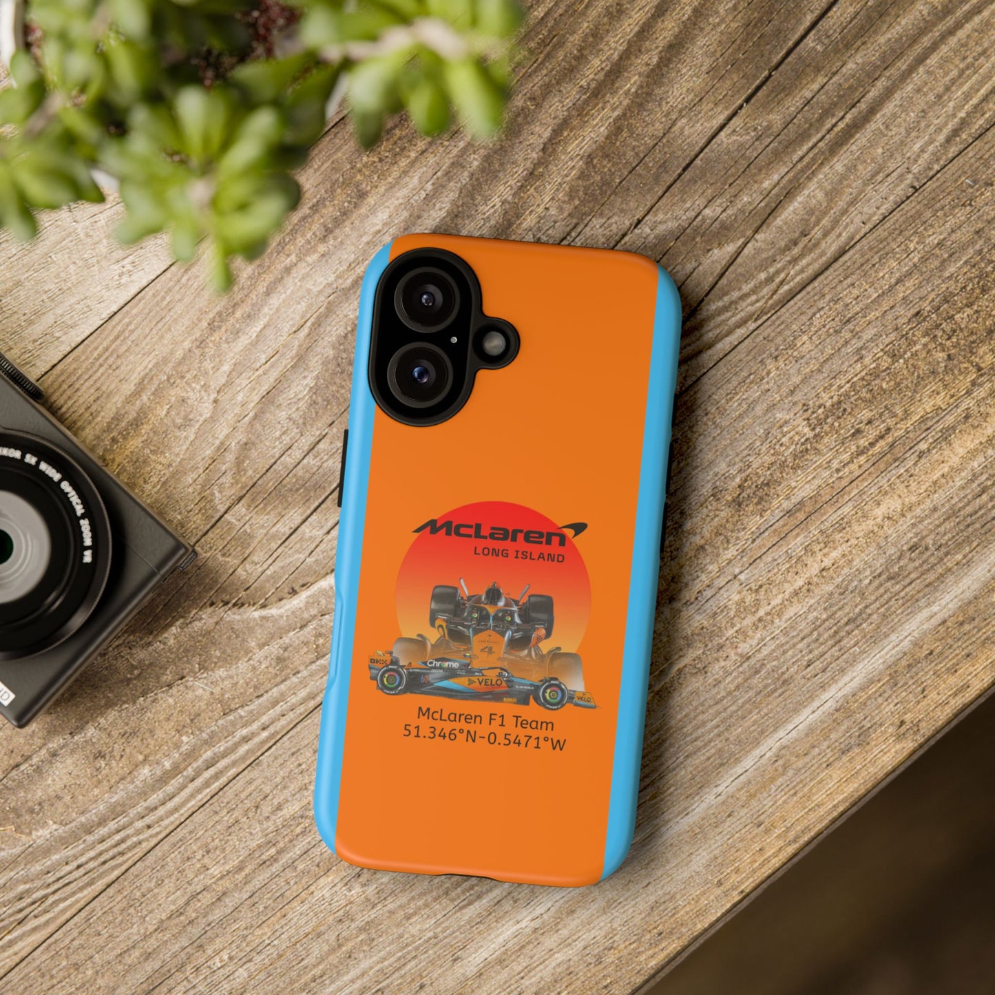 McLaren Long Island Formula 1 inspired Impact-Resistant Phone Case - Sleek & Stylish