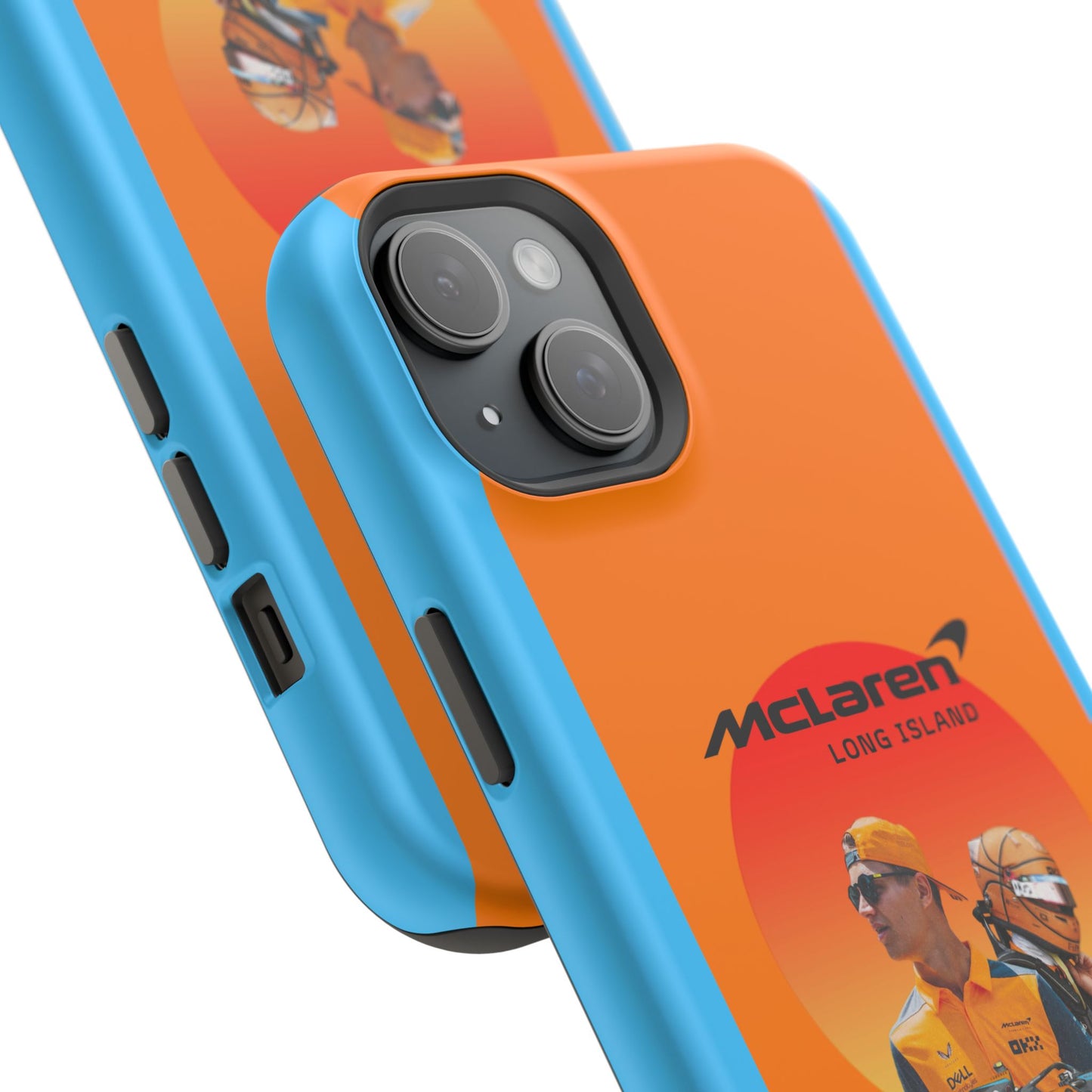 McLaren Long Island McLaren F1 inspired Lando Norris Impact-Resistant Phone Case - Sleek & Stylish