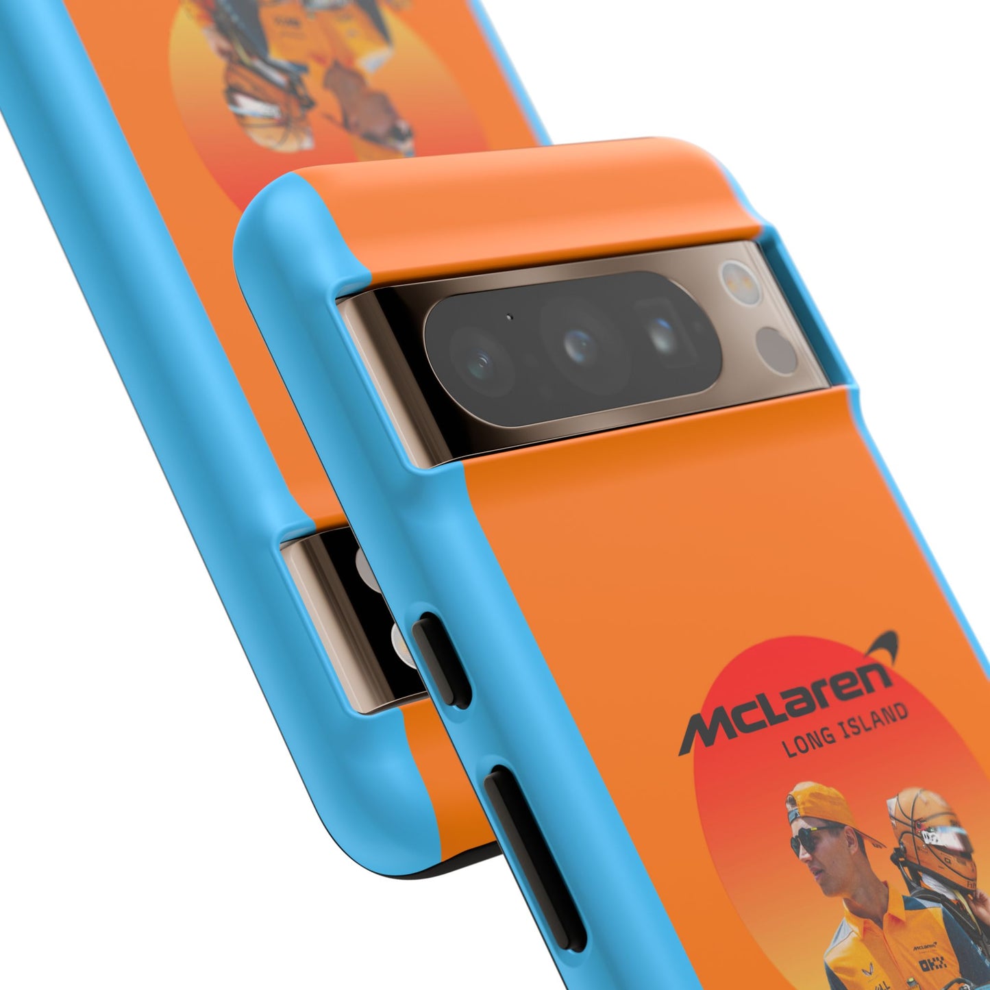 McLaren Long Island McLaren F1 inspired Lando Norris Impact-Resistant Phone Case - Sleek & Stylish