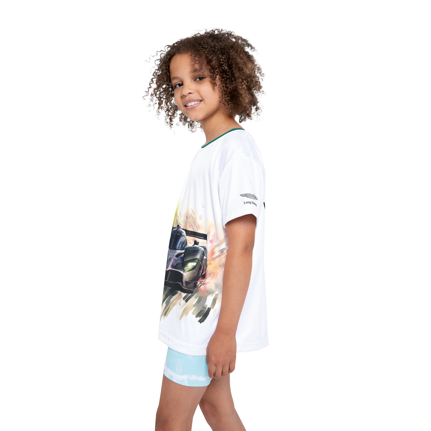 Kids Sports Jersey - AM VALKYRIE Design for Young Speed Enthusiasts