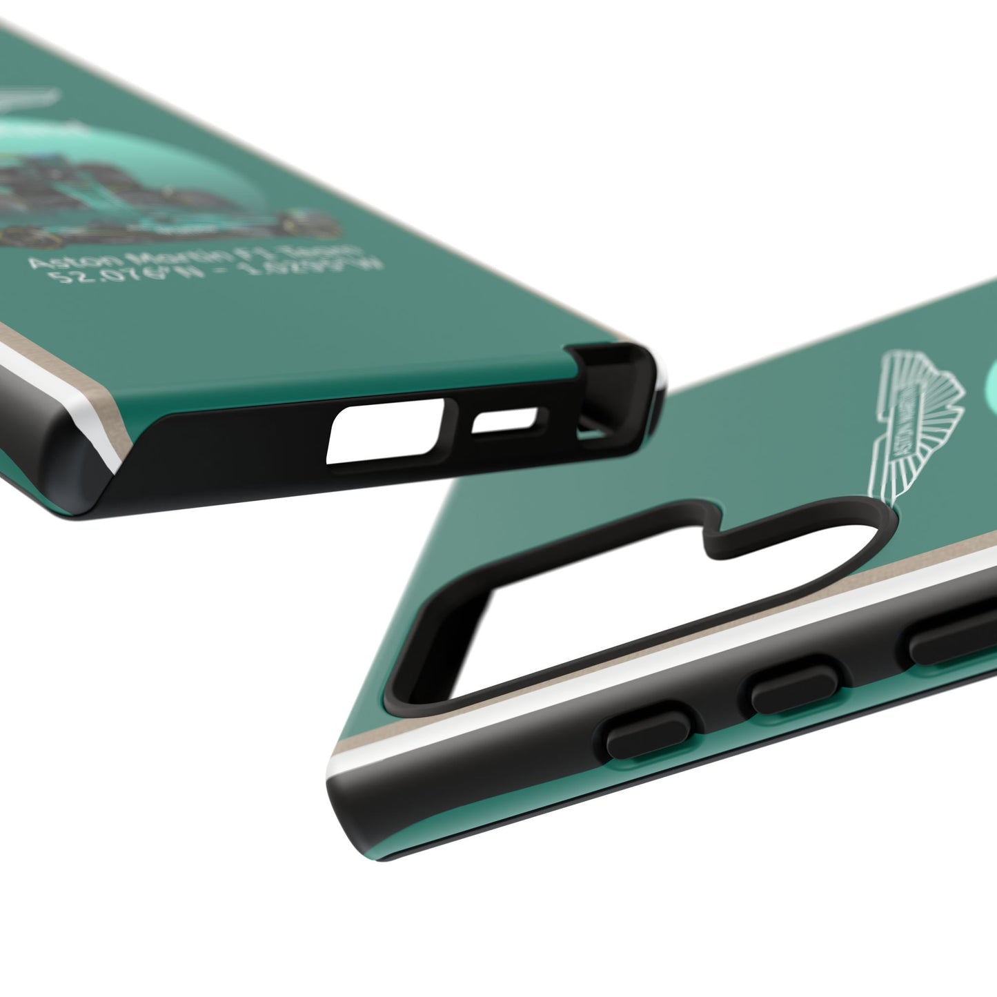 Aston Martin Long Island Formula 1 inspired Impact-Resistant Phone Case - Sleek & Stylish
